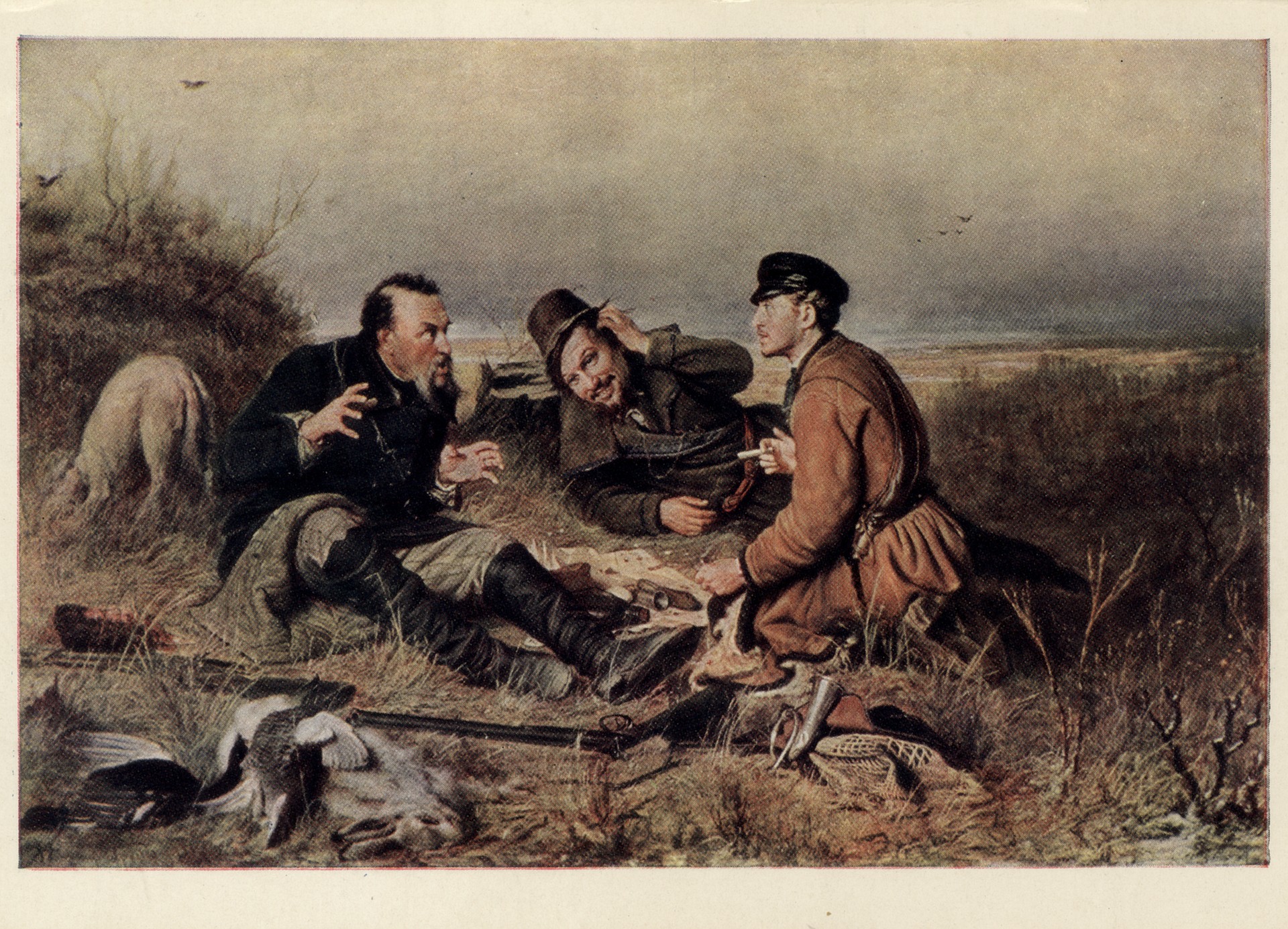 Охотники на привале