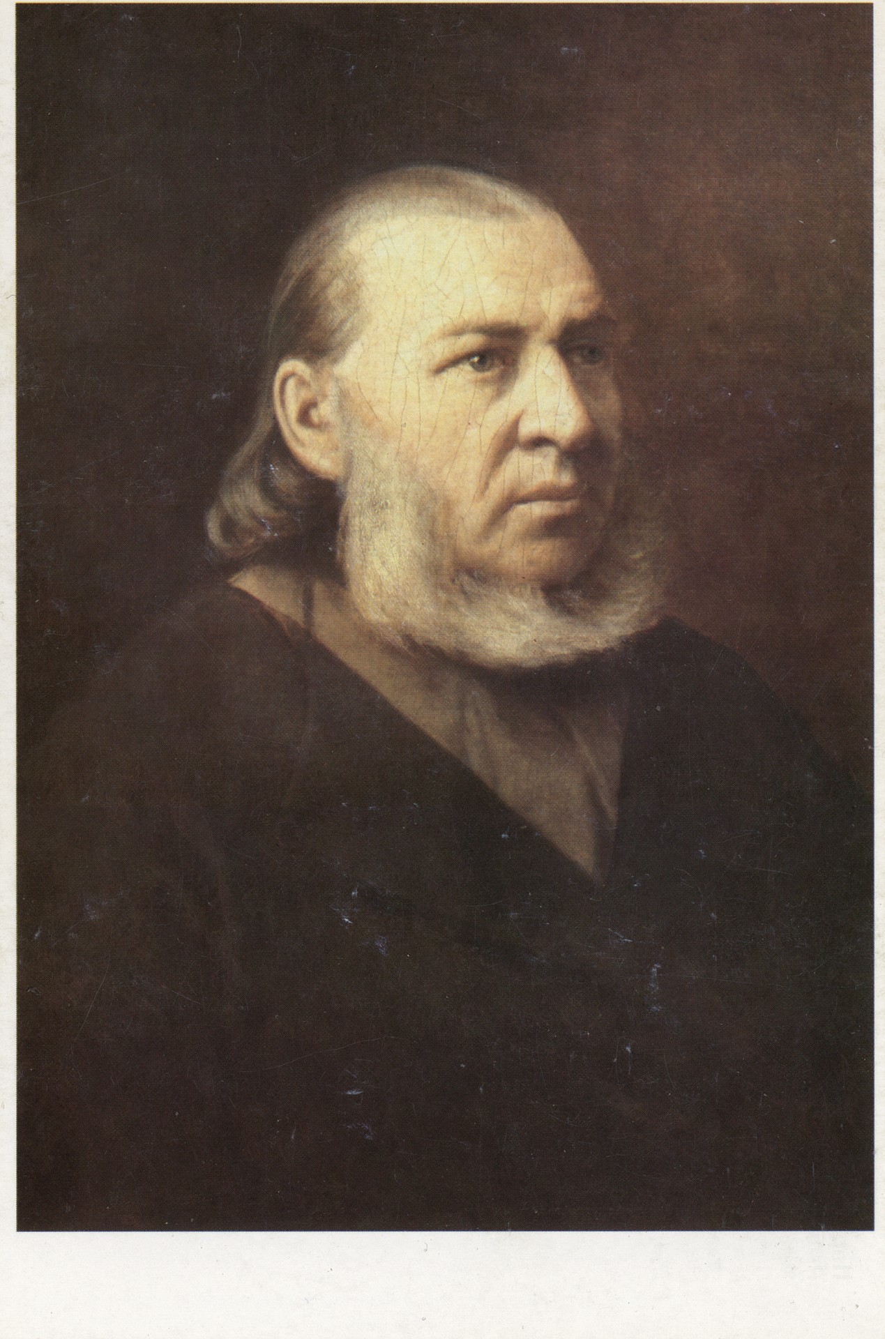 Портрет писателя Аксакова