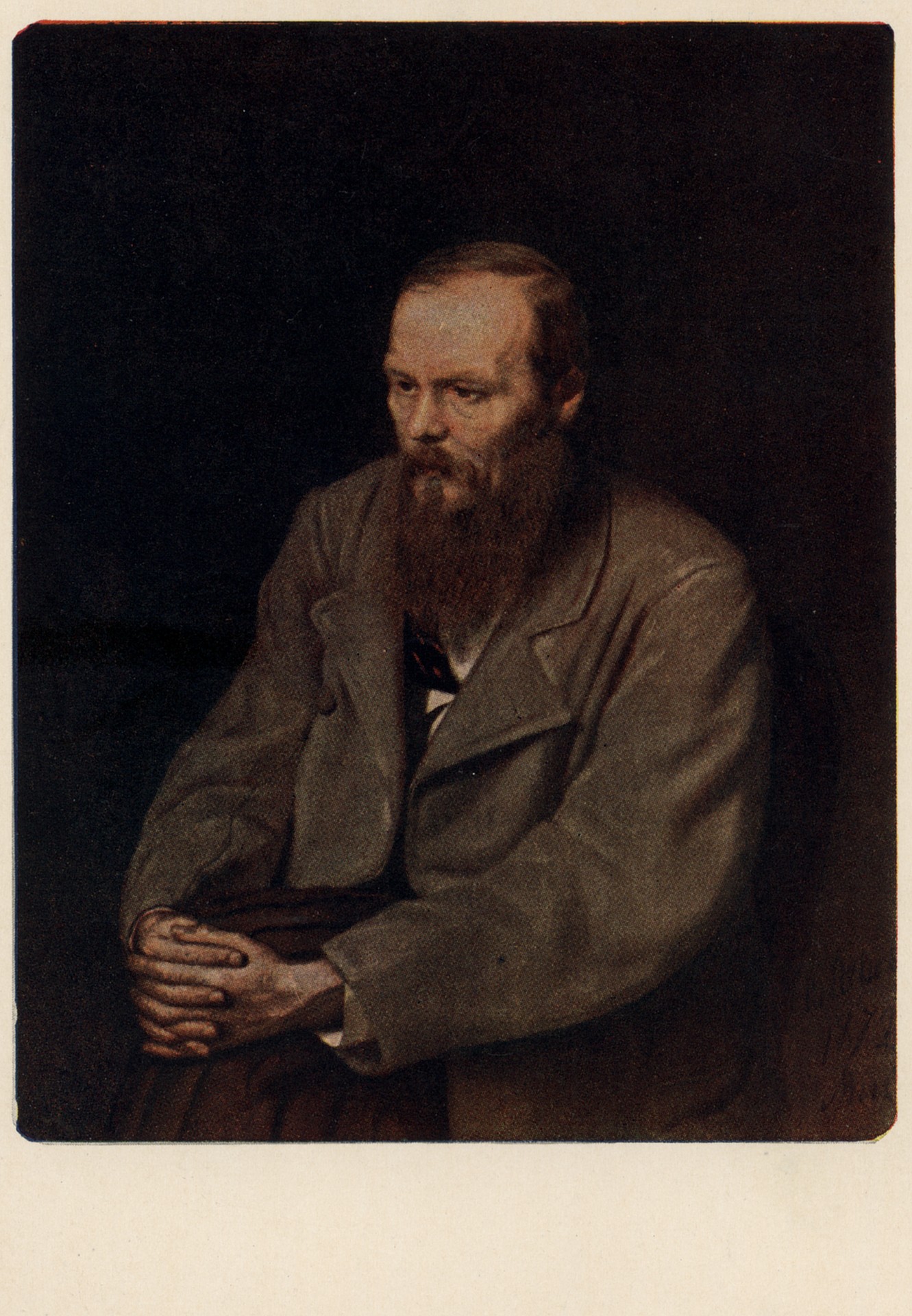 Портрет писателя Ф.М Достоевского