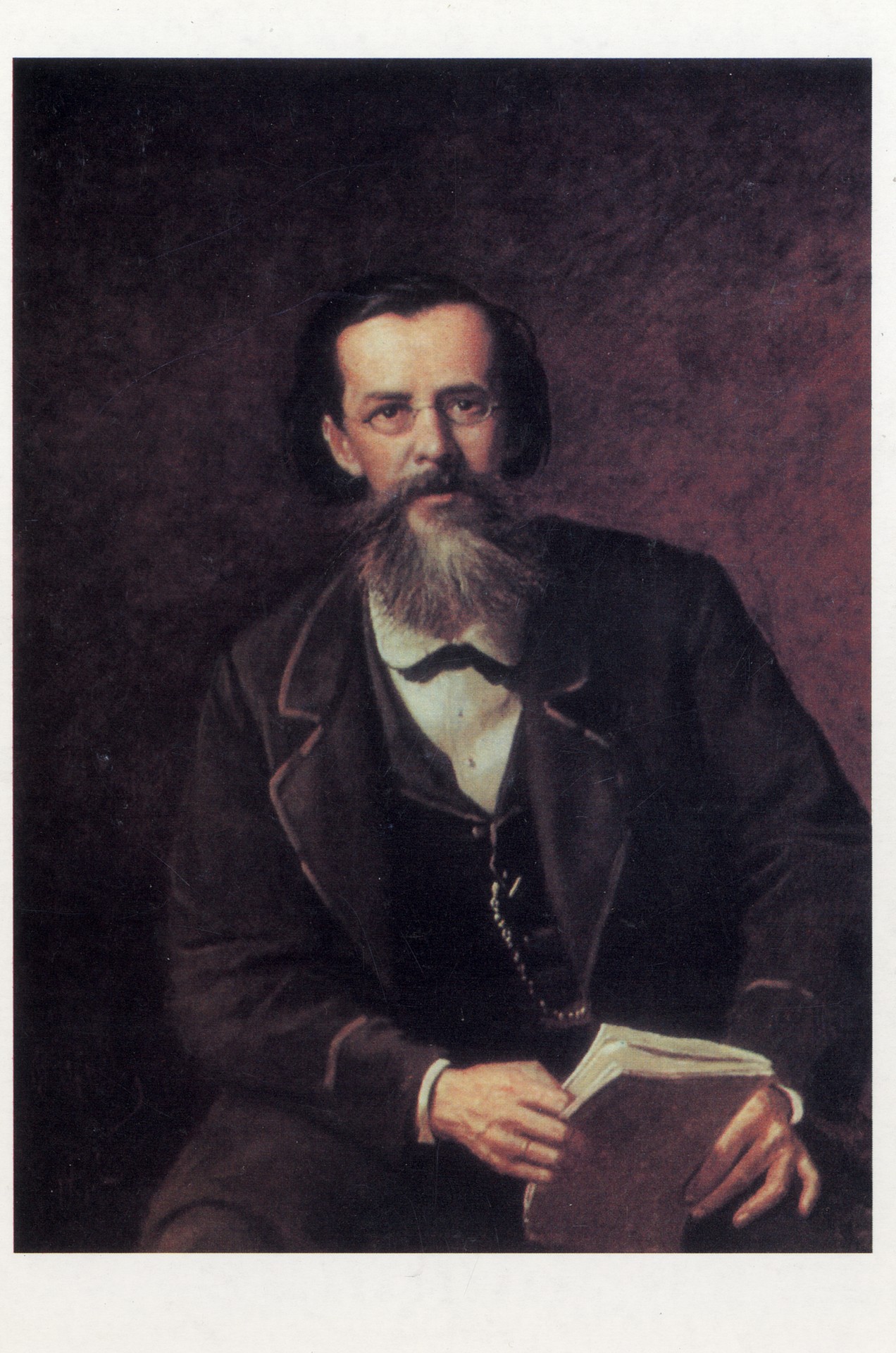 Портрет поэта Майкова Аполлона Николаевича