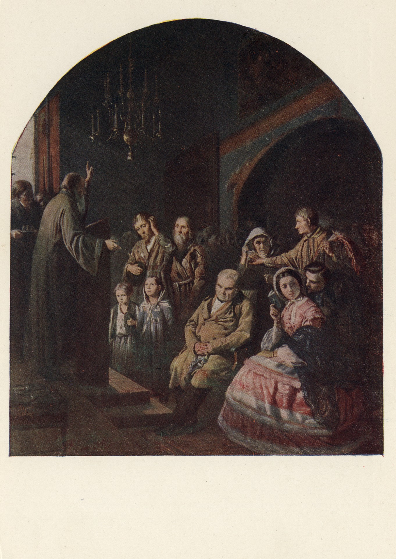 Проповедь в селе