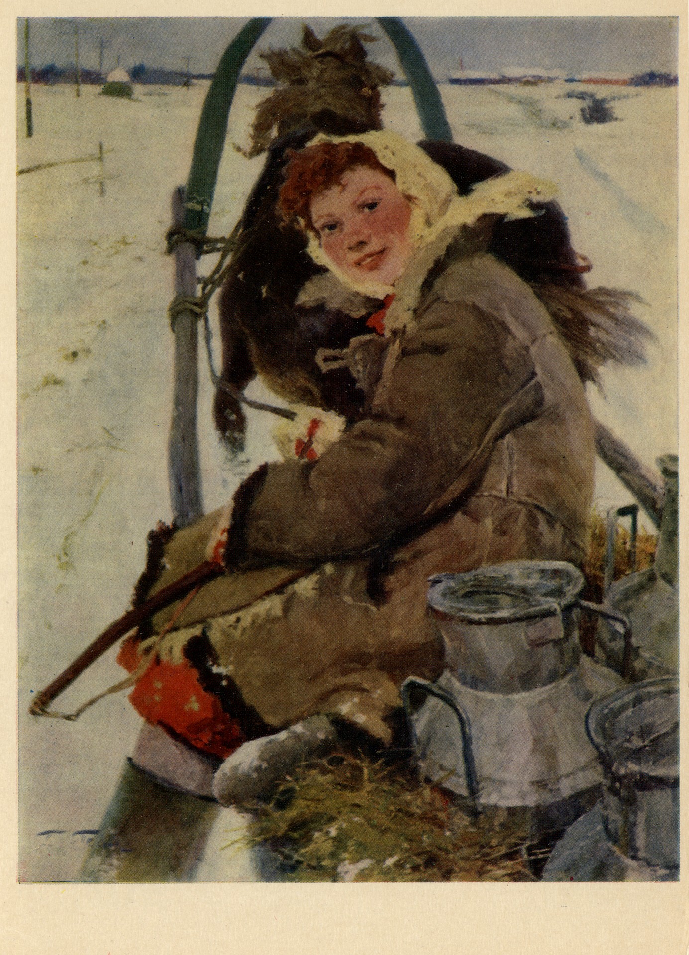 По зимней дороге