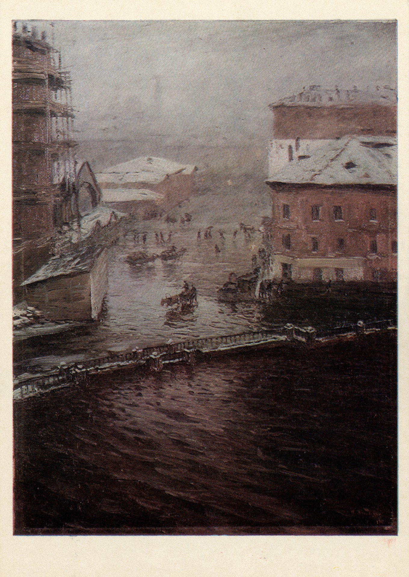 В наводнение (На Екатерининском канале)