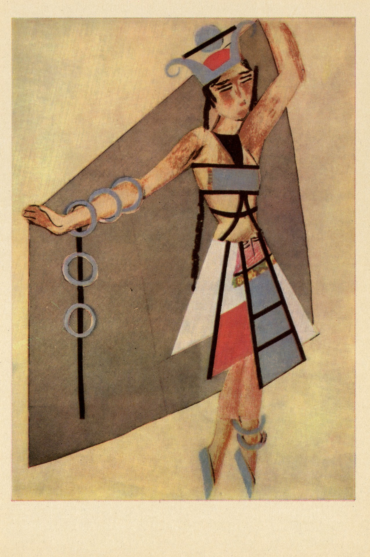 Танцовщица. Эскиз костюма к балету Корсар