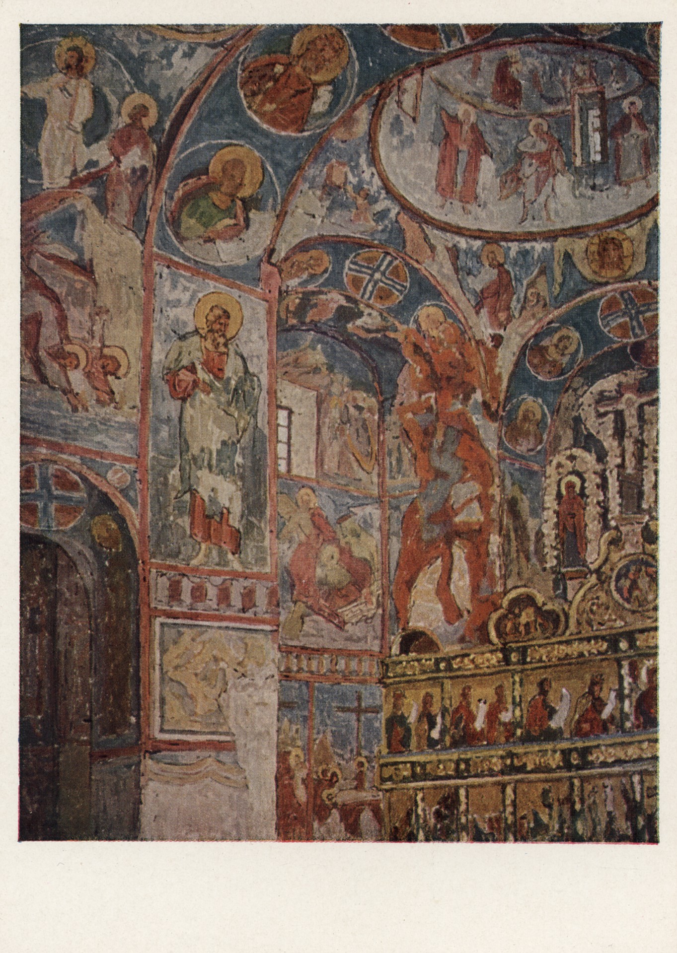 Фрески церкви Успения на Волотове