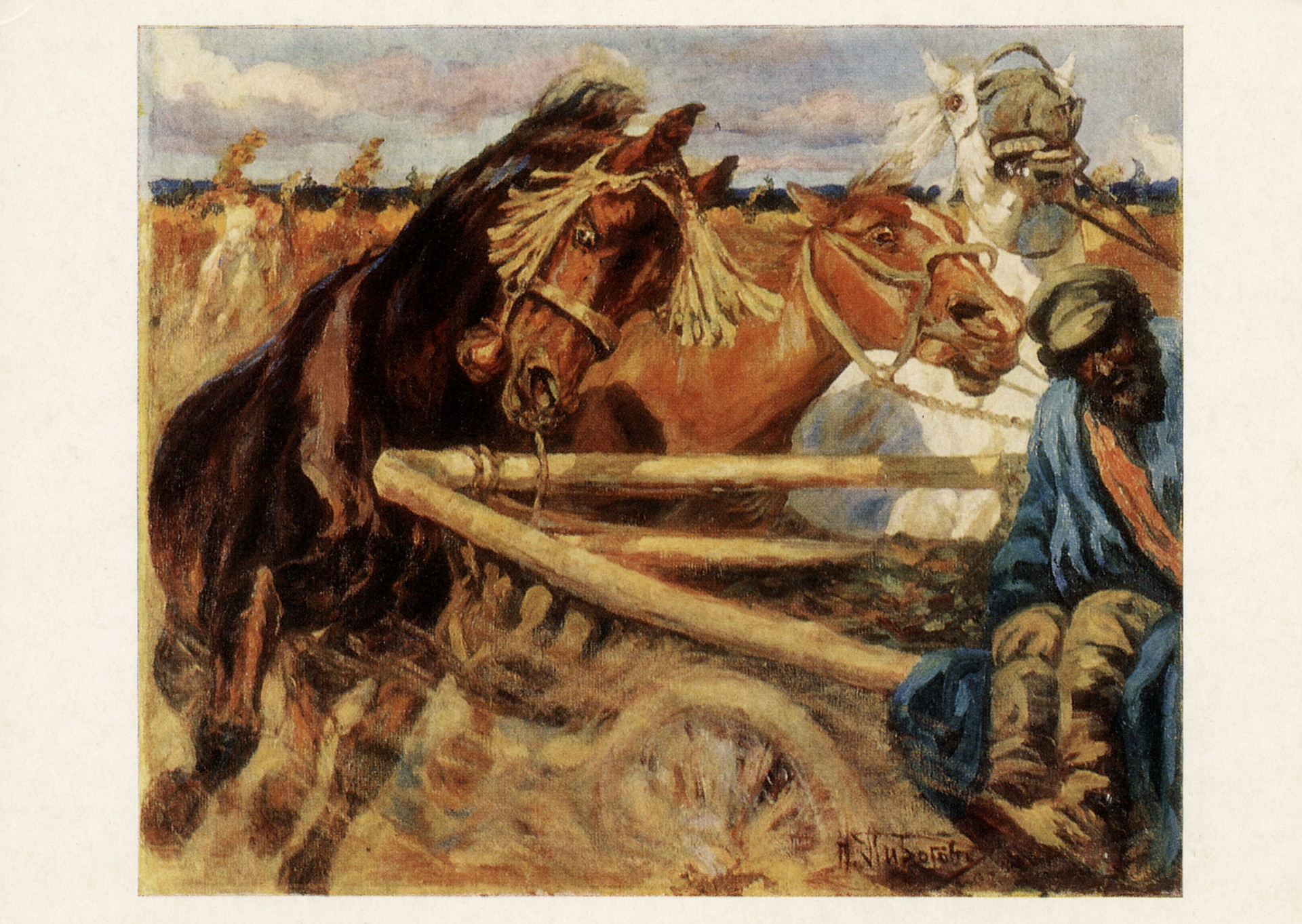 С конской ярмарки