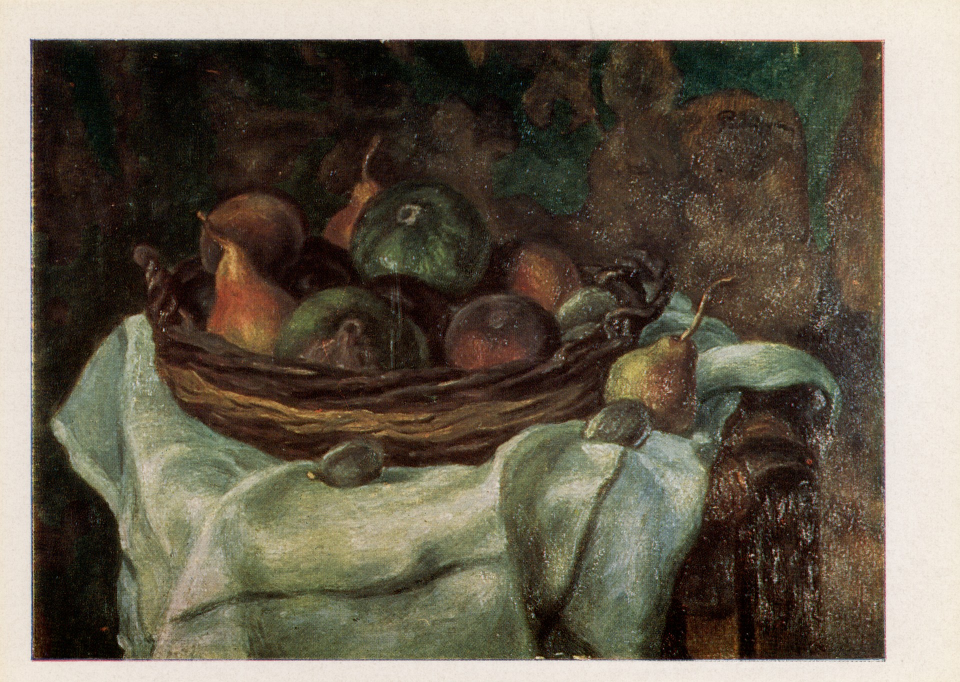 Овощи в кошолке