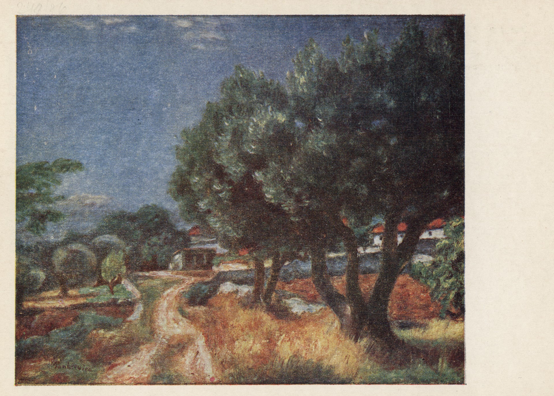 Пейзаж во Франции