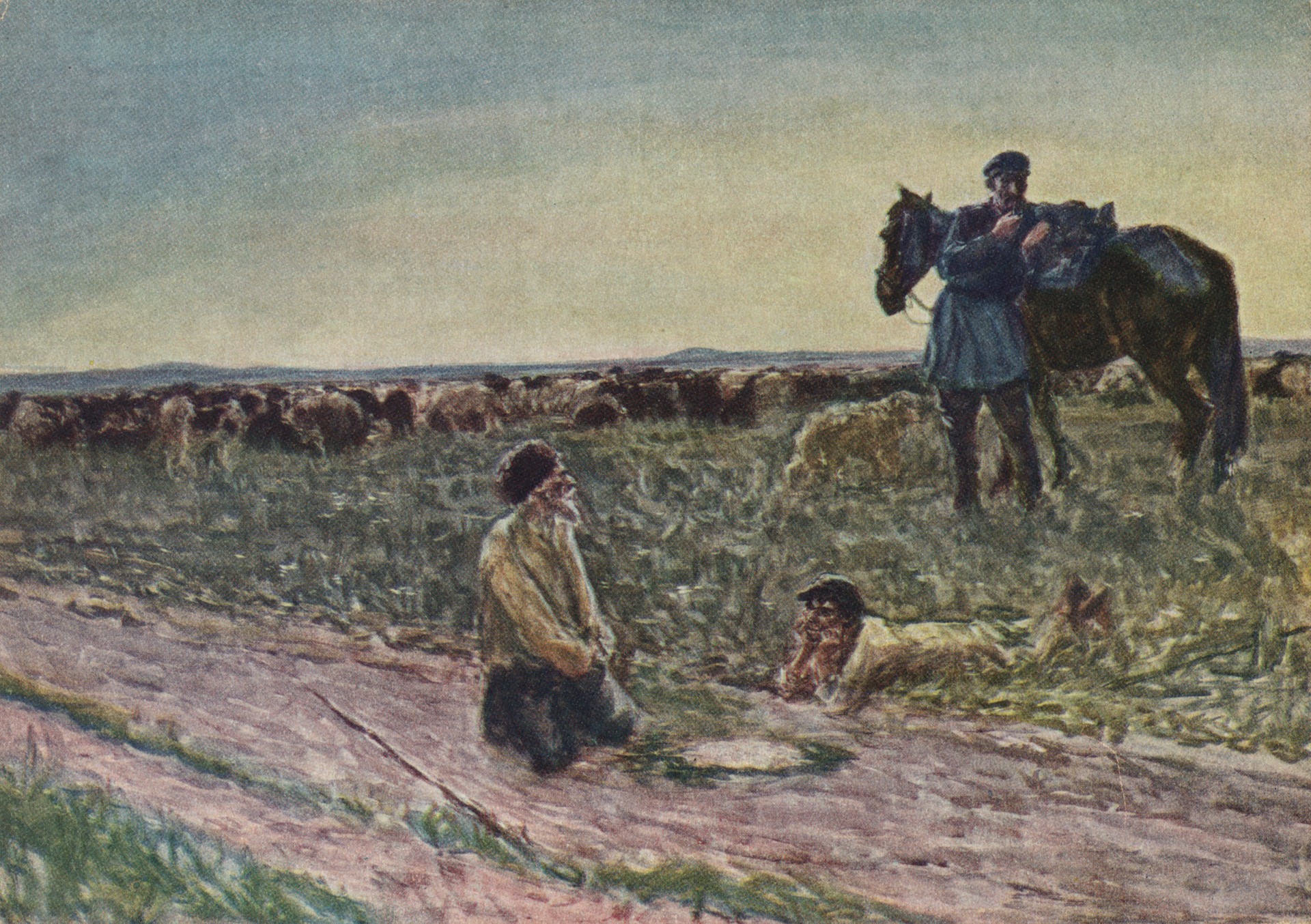 А.П. Чехов. Счастье