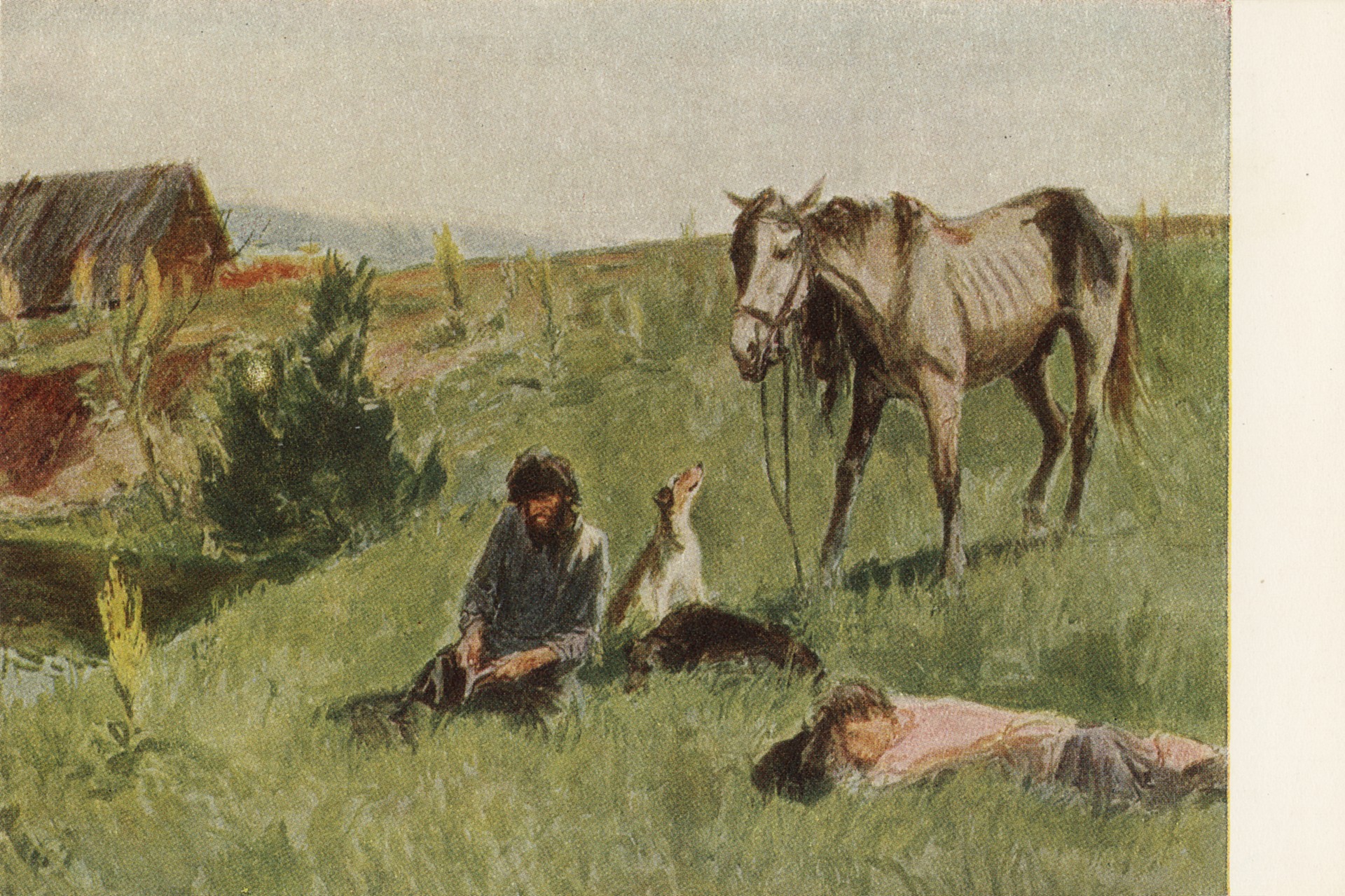 Драч, табунщик Васька и Холстомер