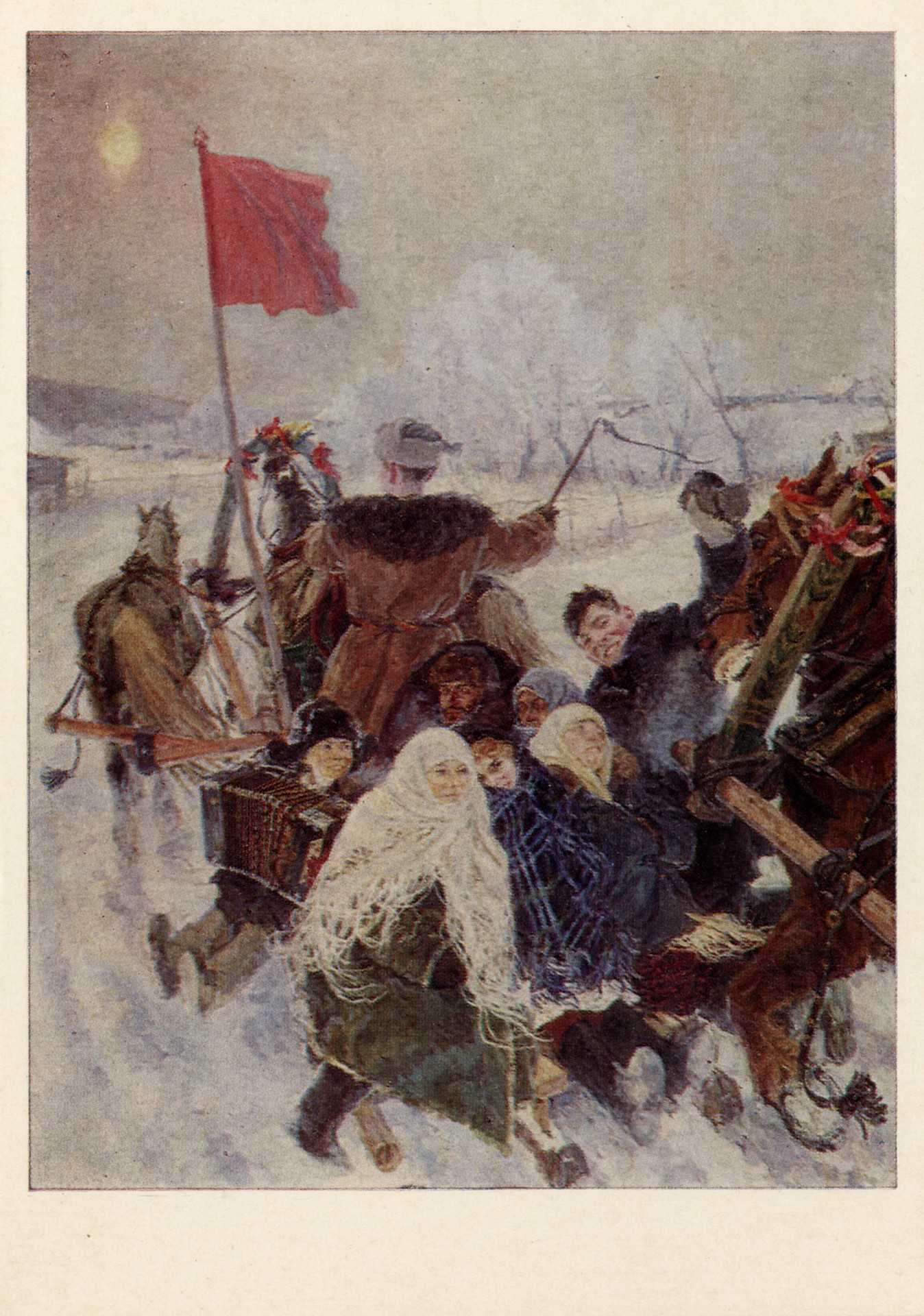 Едут на выборы