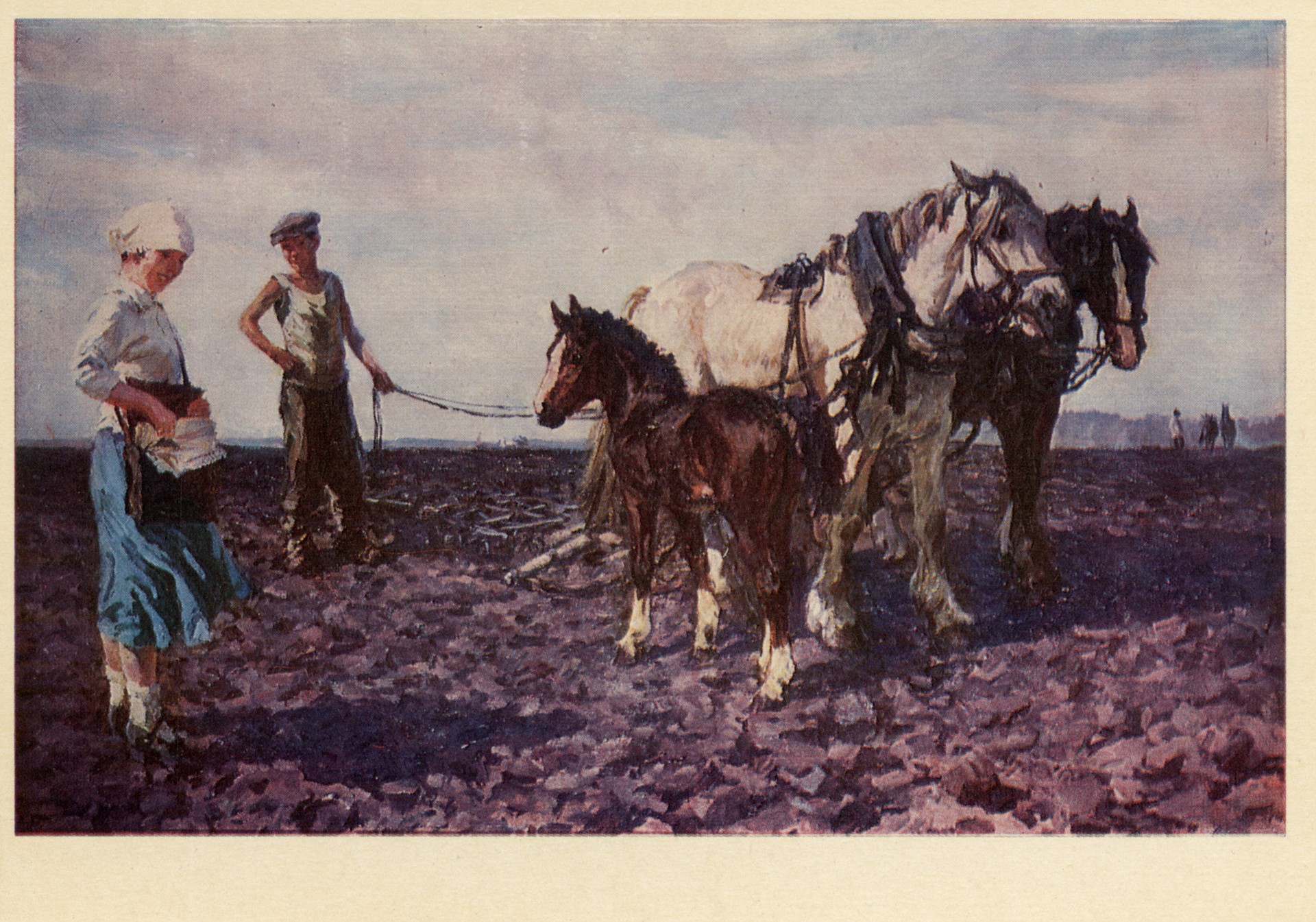 Колхозный почтальон