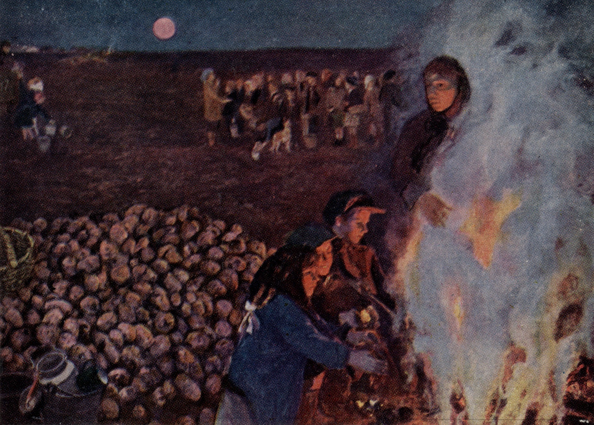 Костёр в поле