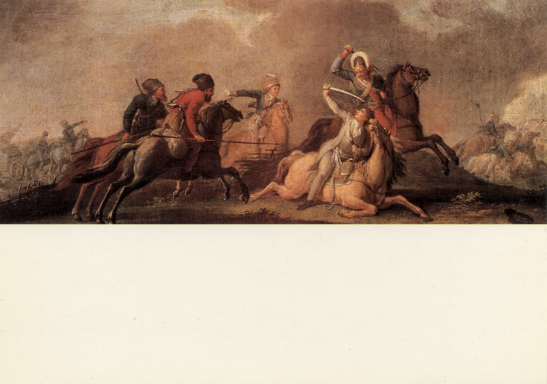 Тодеуш Косюшко в битве под Мациновичами (фрагмент)