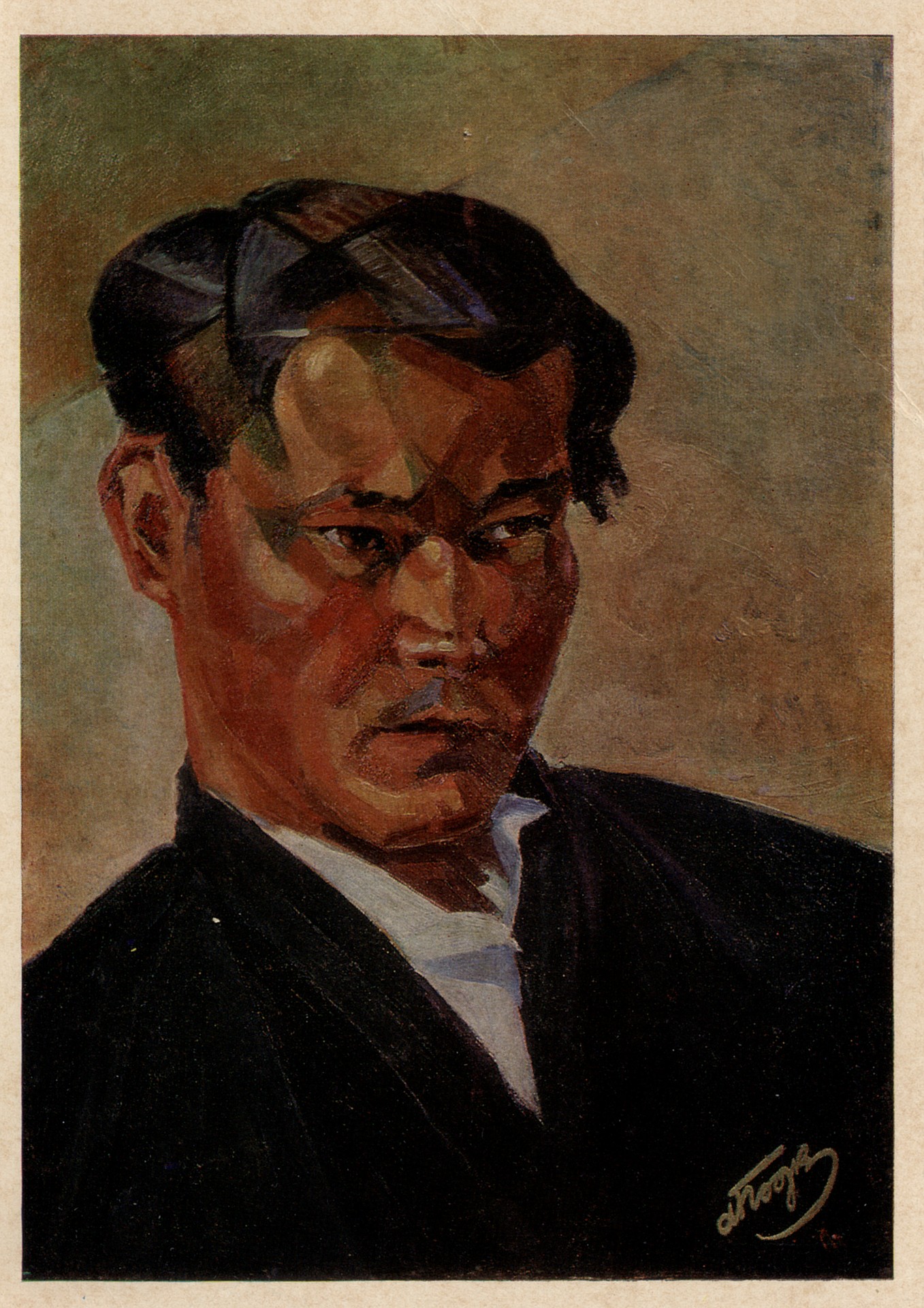 Портрет художника У.Т Тансыкбаева