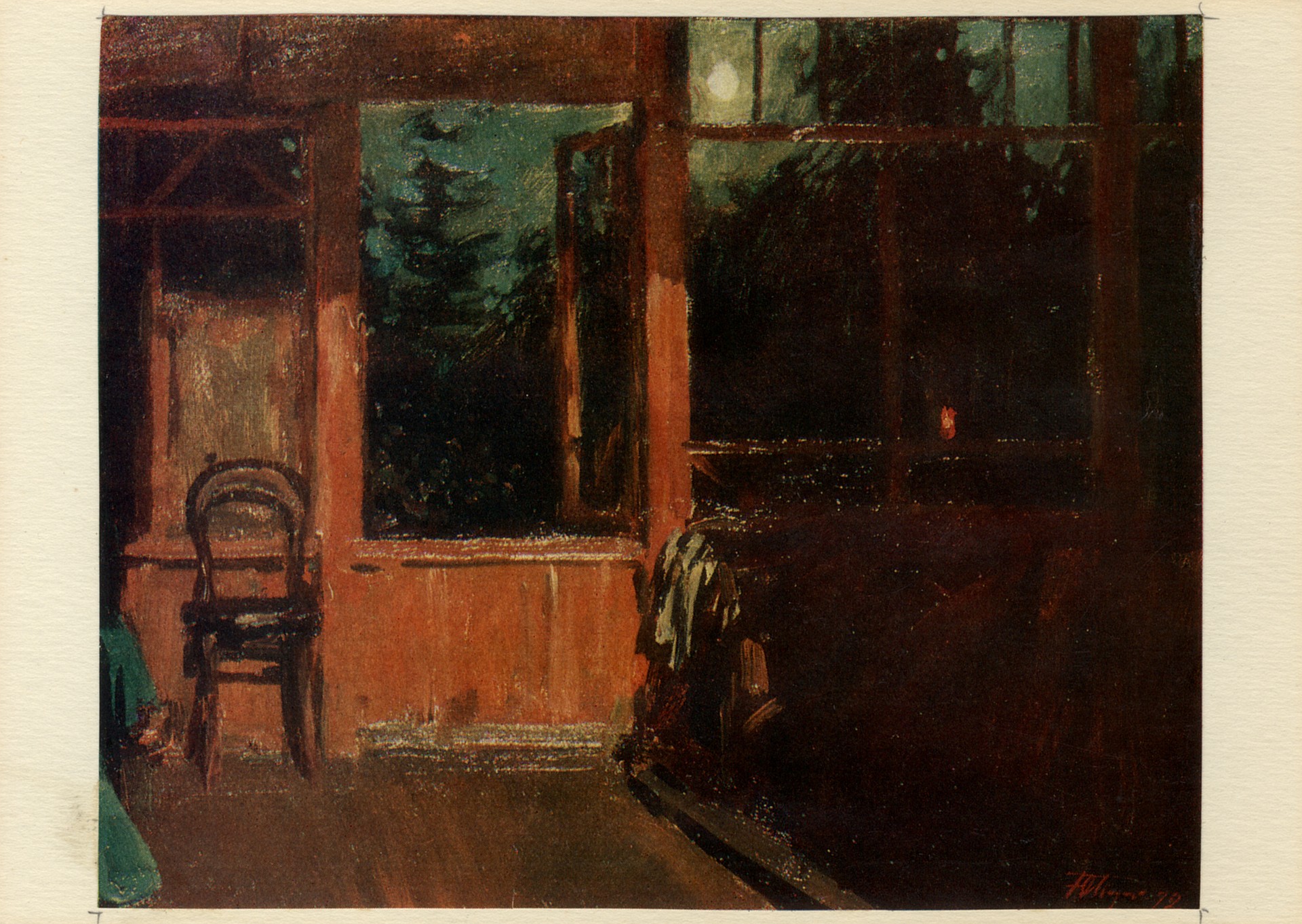 Ночью на даче