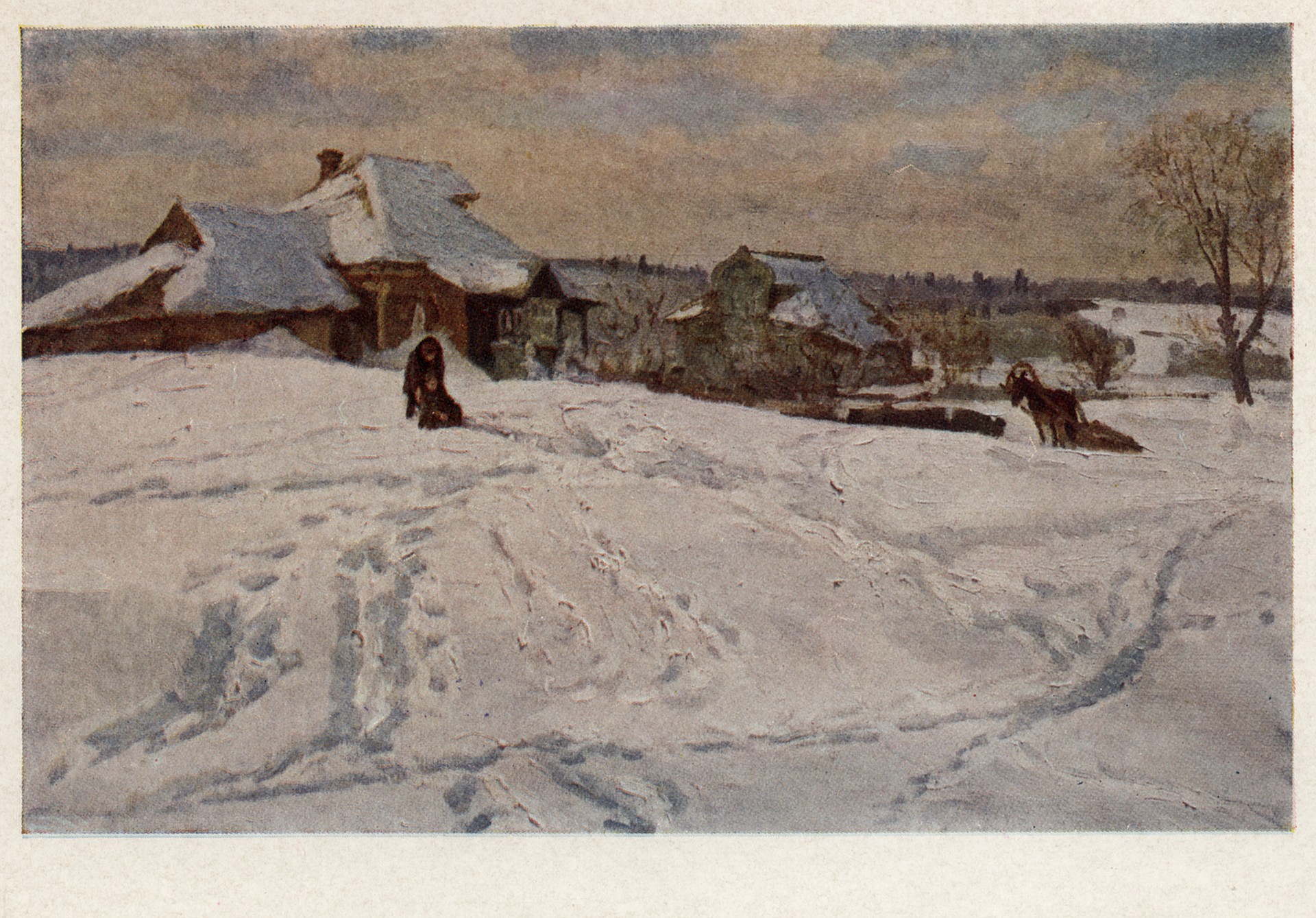 Погожий зимний день