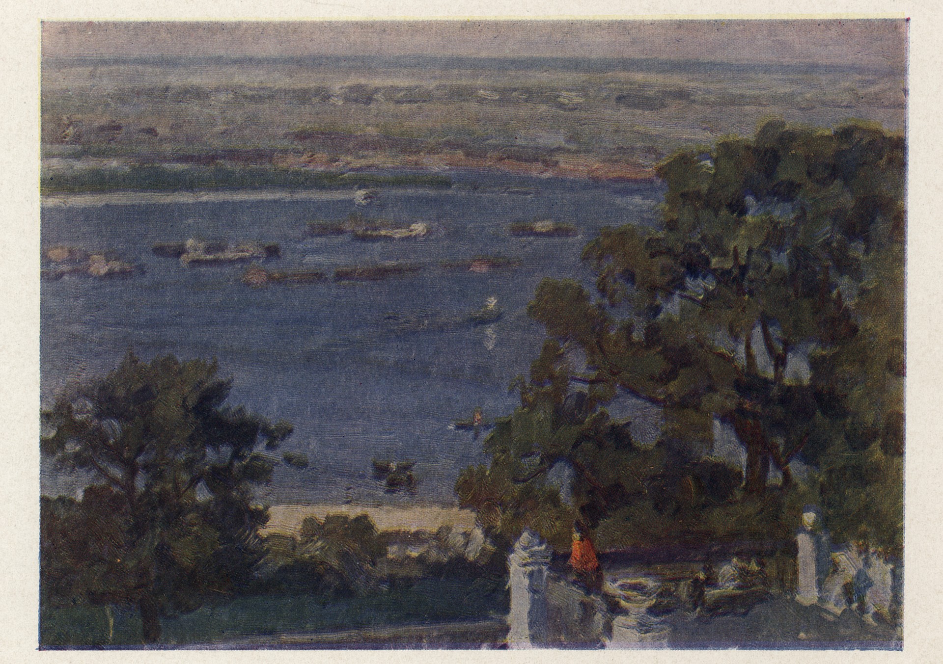 Вечер над Волгой