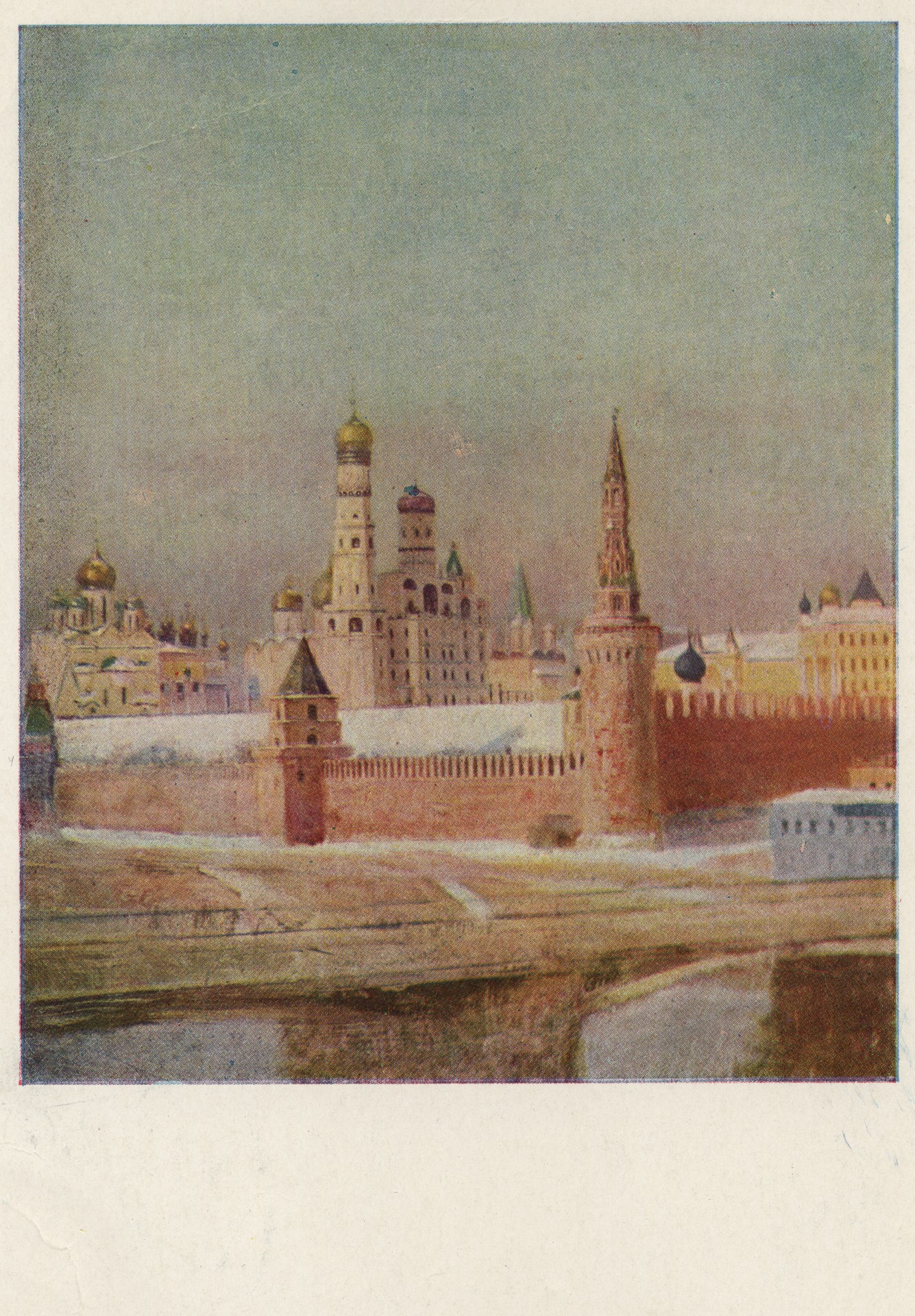 Московский Кремль зимой