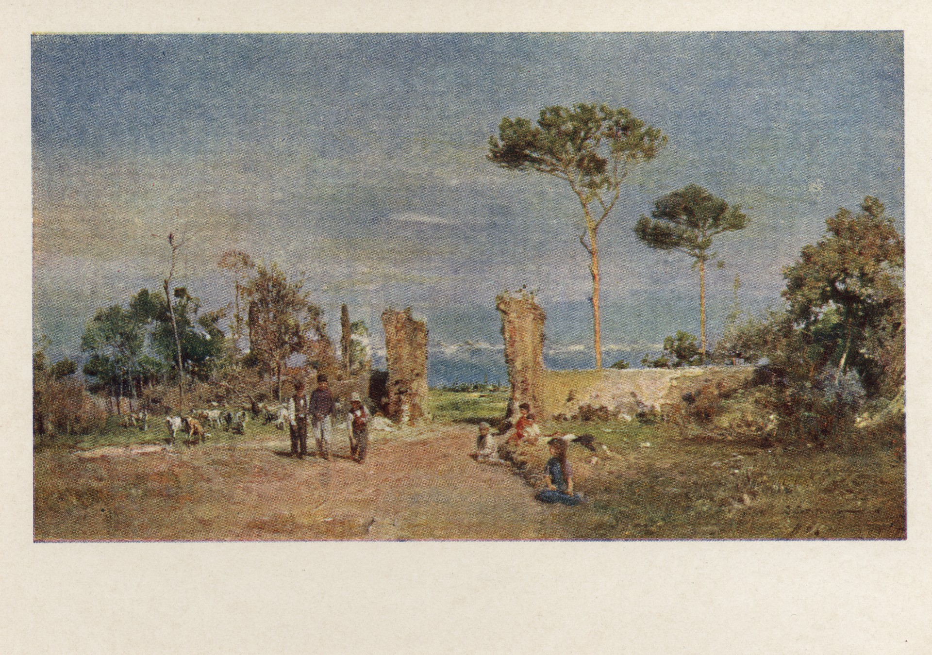 В окрестностях Неаполя. Игра детей