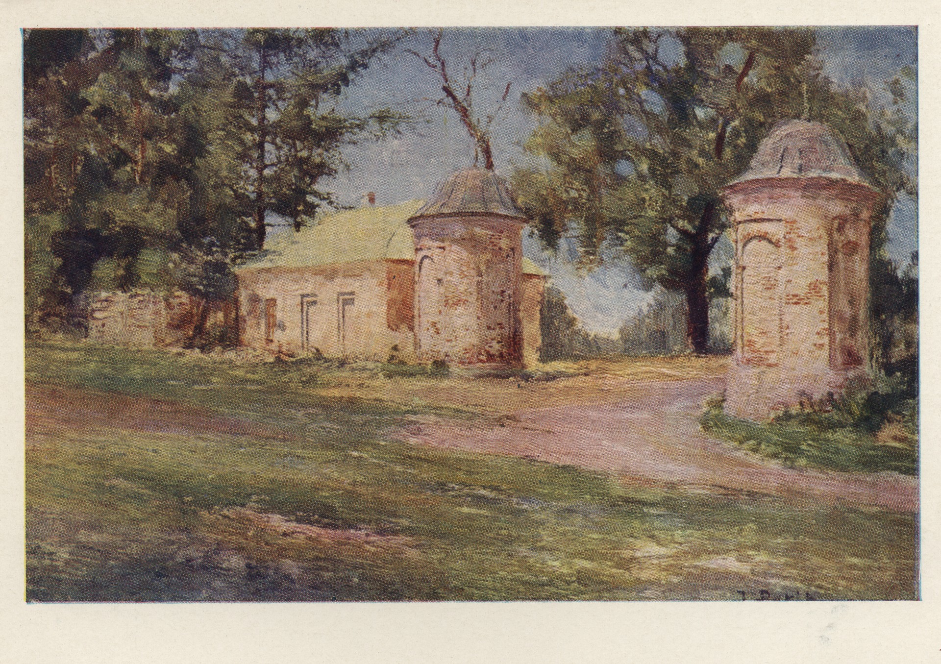 Въезд в Ясную Поляну