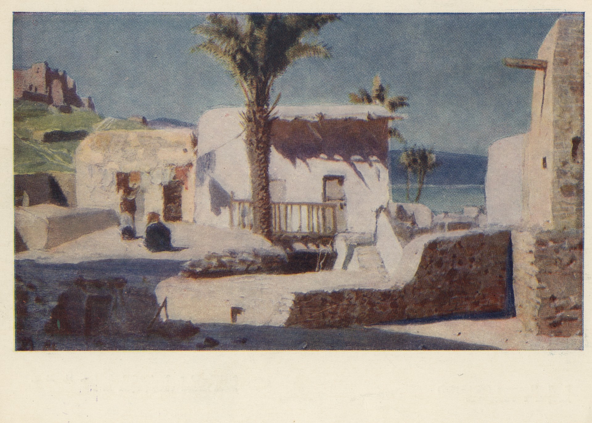 Дворик в Тивериаде