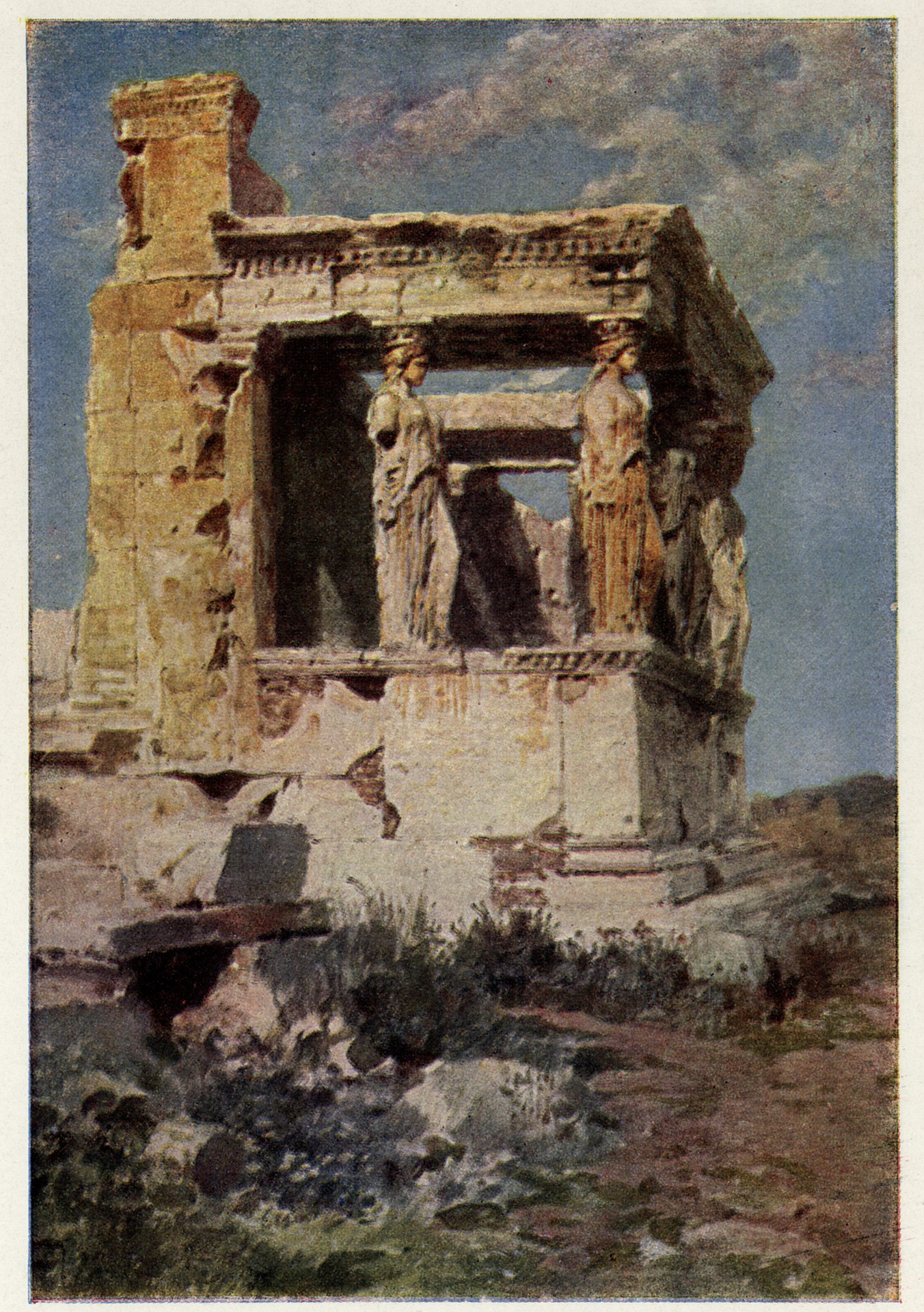 Эрехтейон. Портик кариатид