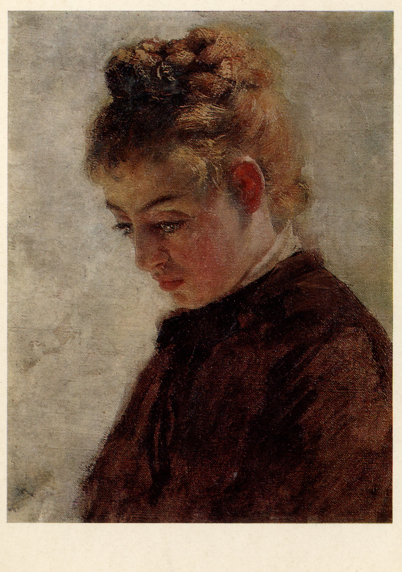 Голова натурщицы Бланш Ормье