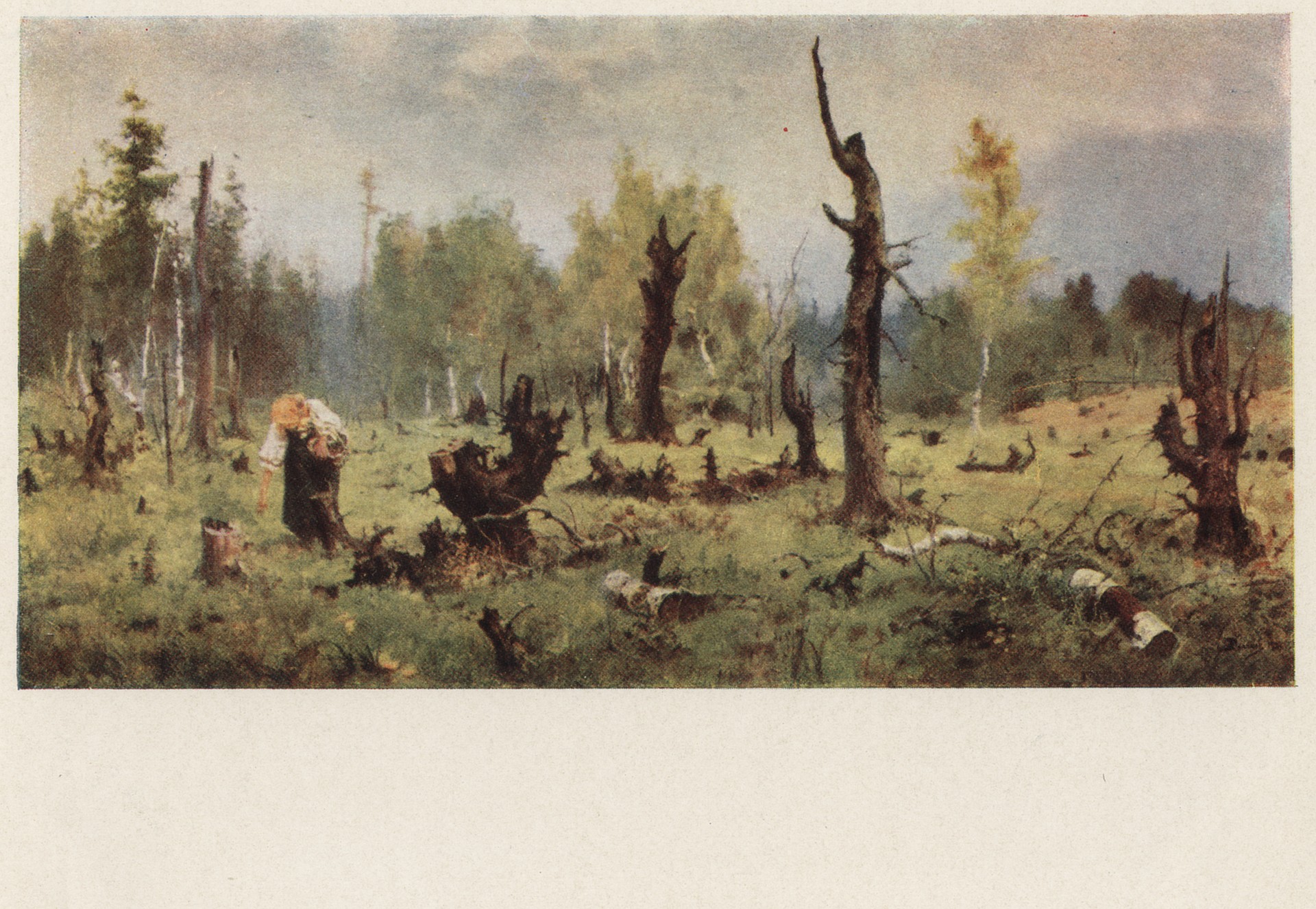 Горелый лес