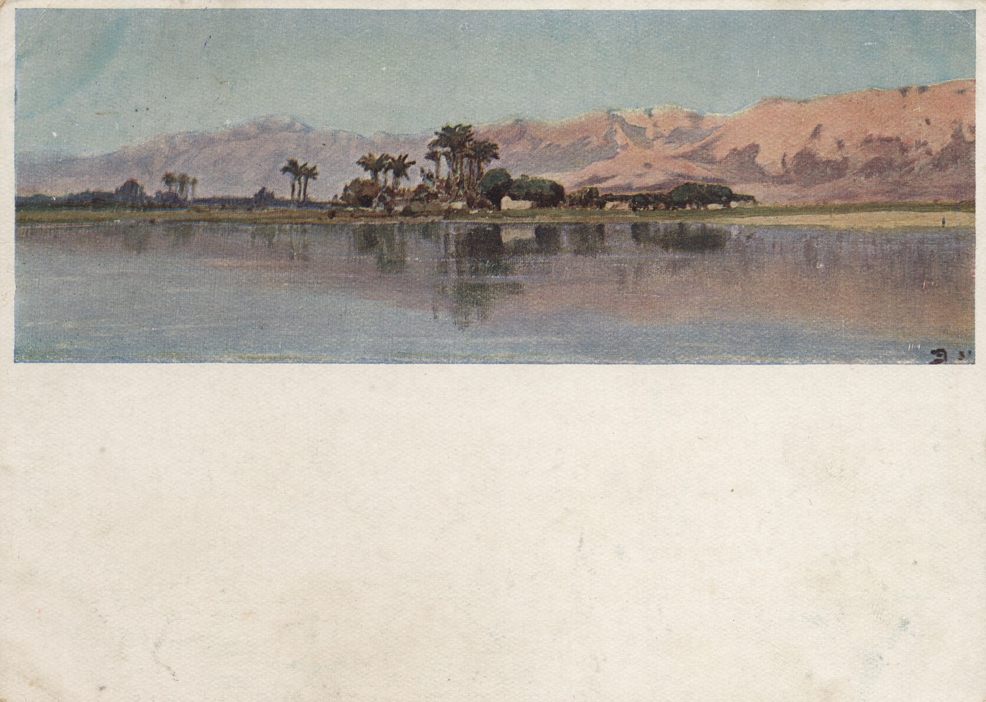 Нил у Фиванского хребта