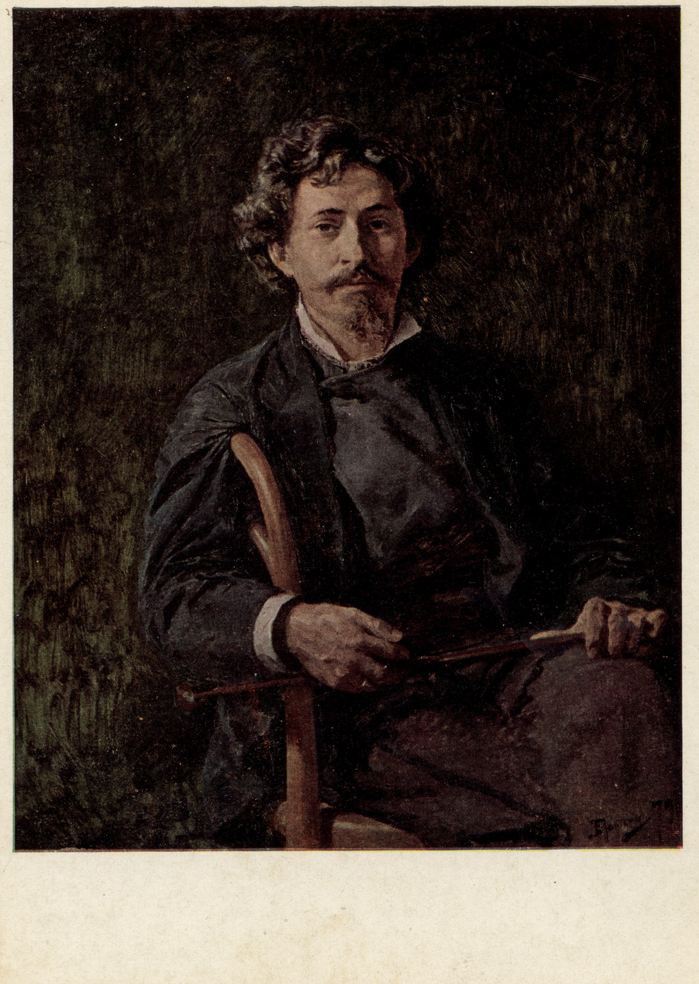 Портрет художника Ильи Ефимовича Репина