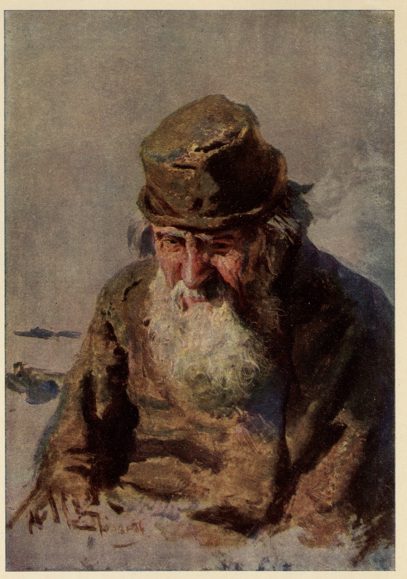 Портрет селянина Лекало