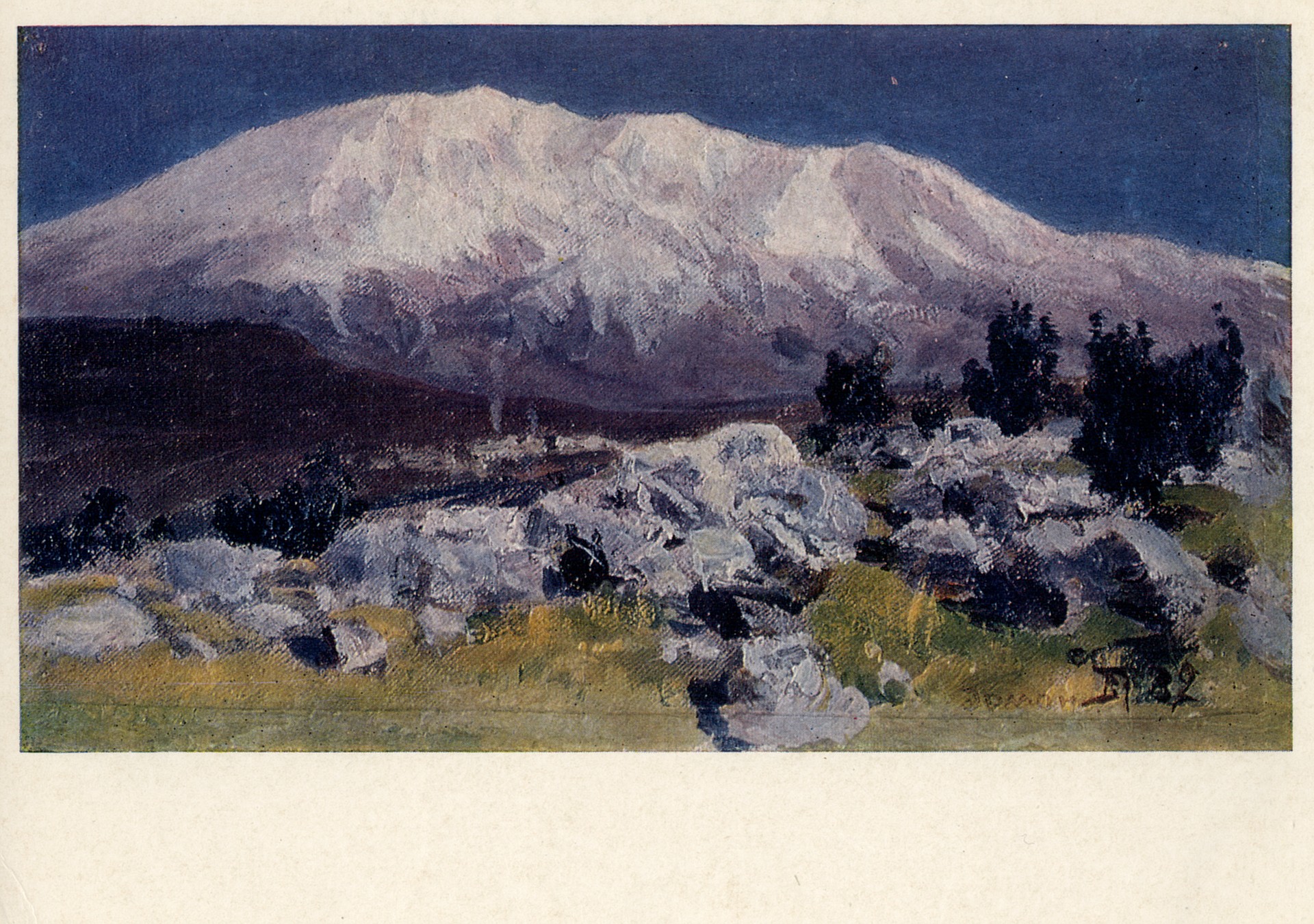 У подножия горы Хермон