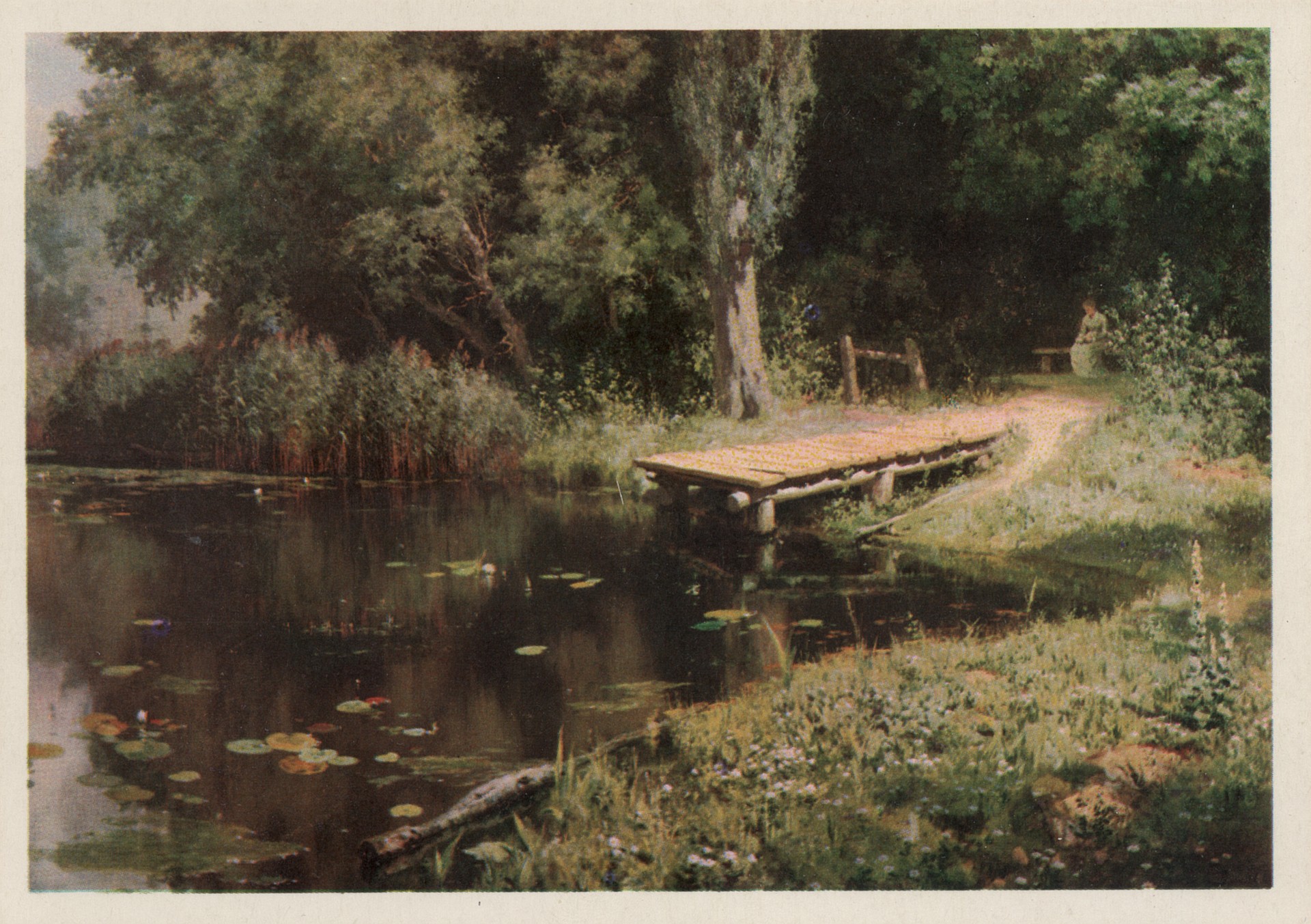 Заросший пруд