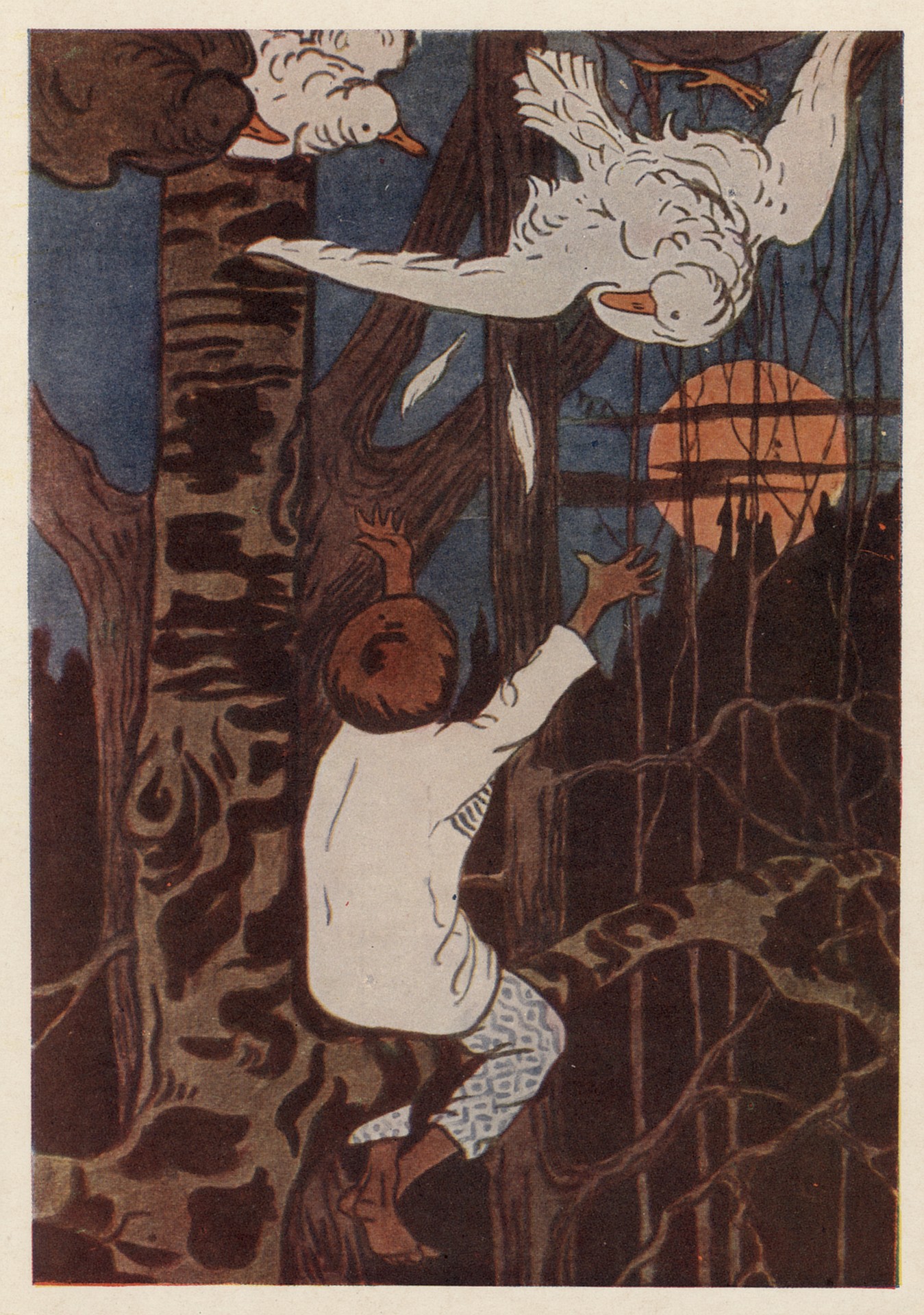 Иллюстрация к русской народной сказке Сынко-Филипко