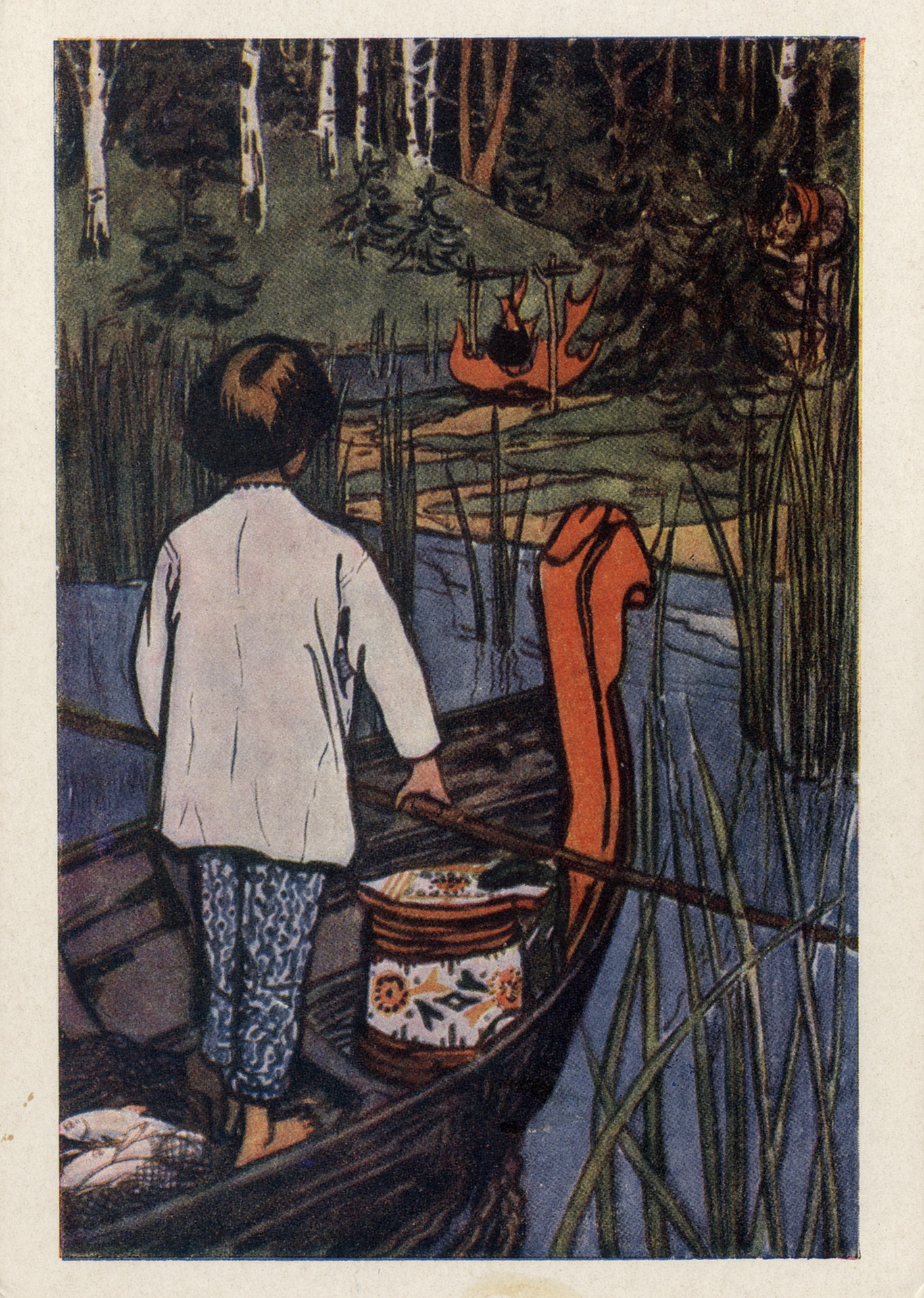 Иллюстрация к сказке Сынко-Филипко