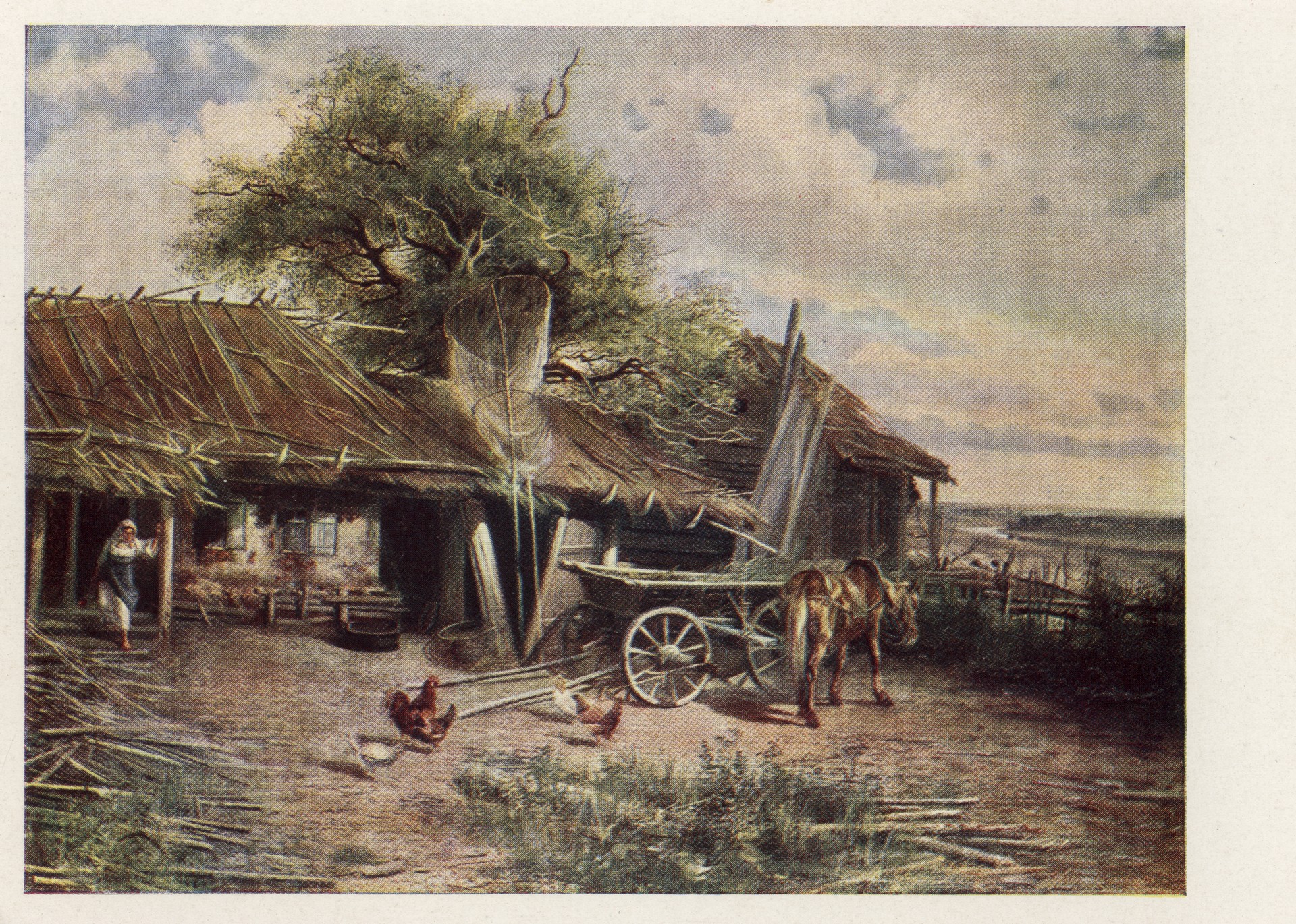 Деревенский двор