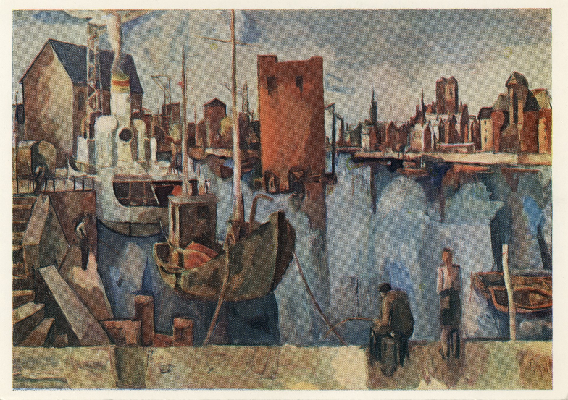 Старая гавань в Гданьске