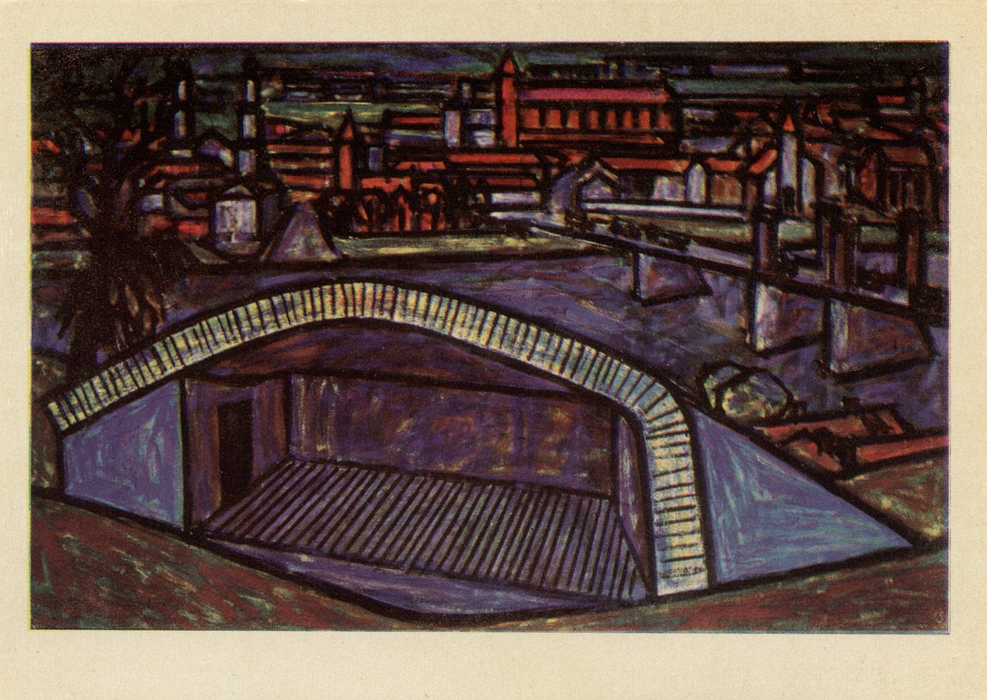 Эстрада на фоне старого Каунаса