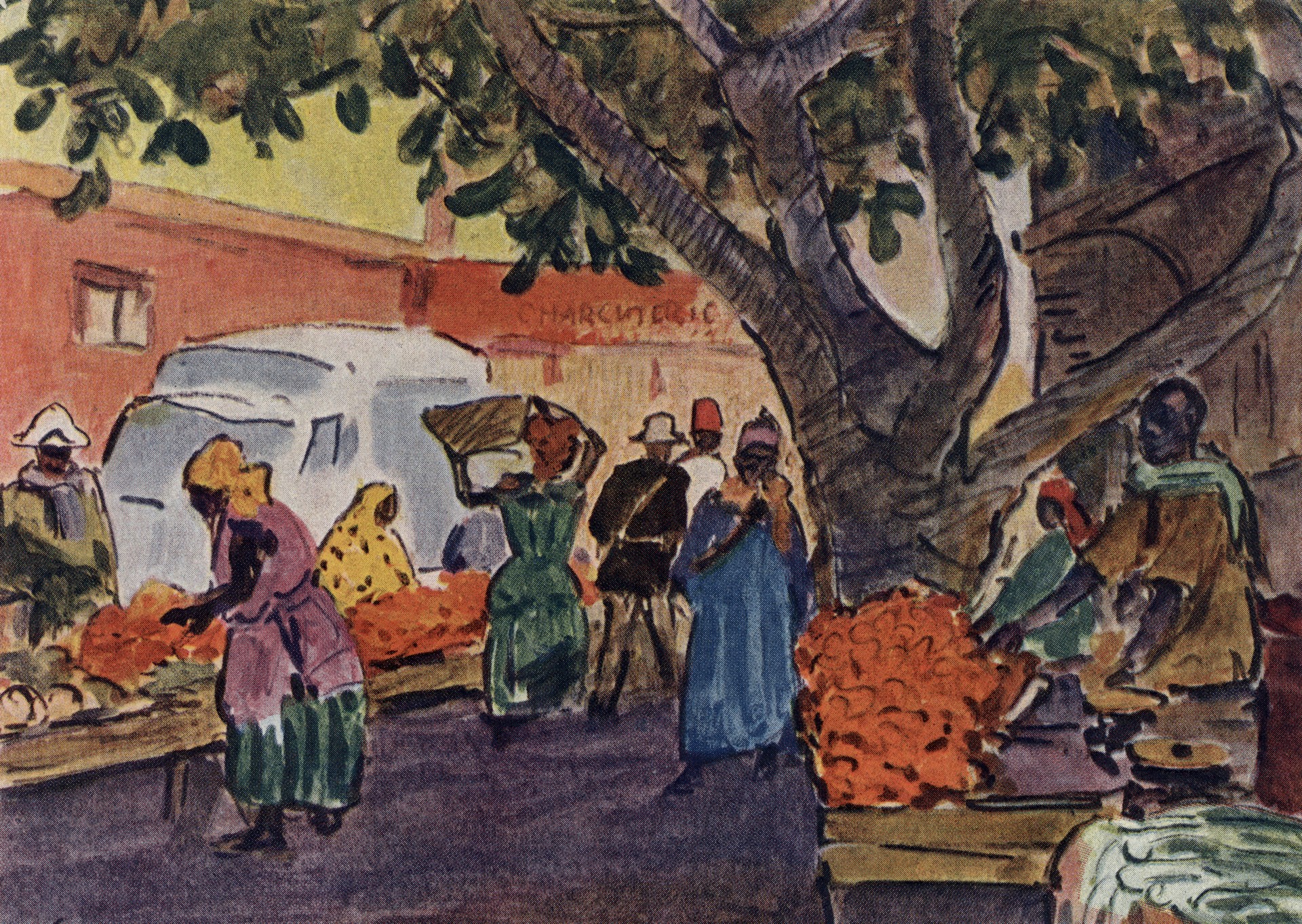 Дакар (Сенегал). На базаре