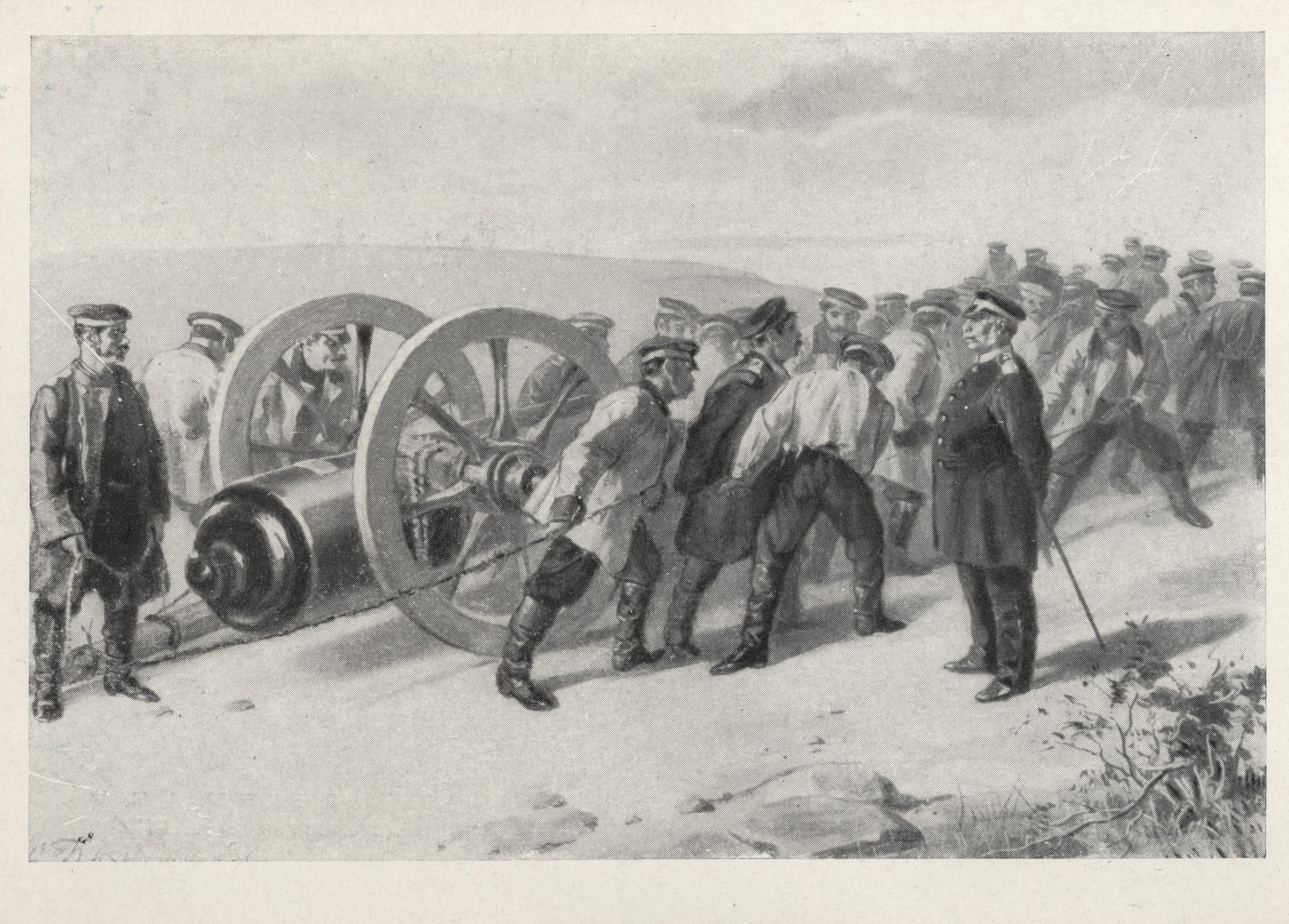 Перевозка орудий