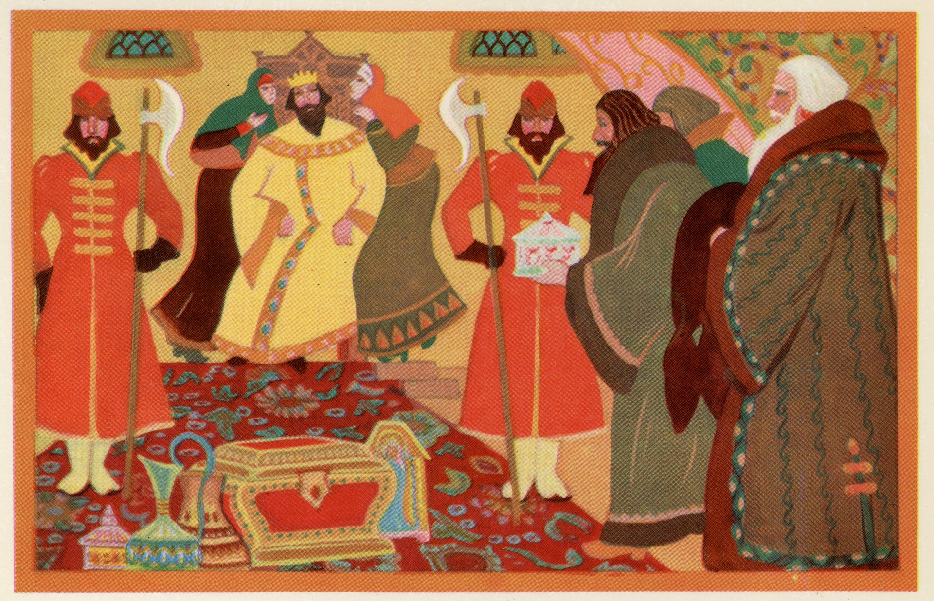 Царь Салтан сидит в палате