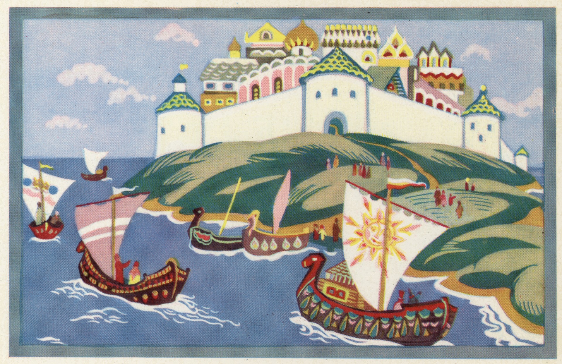 Ветер на море гуляет