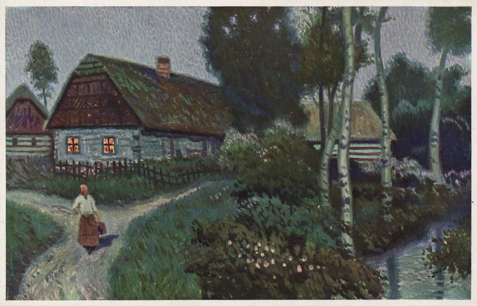 Вечером на хуторе