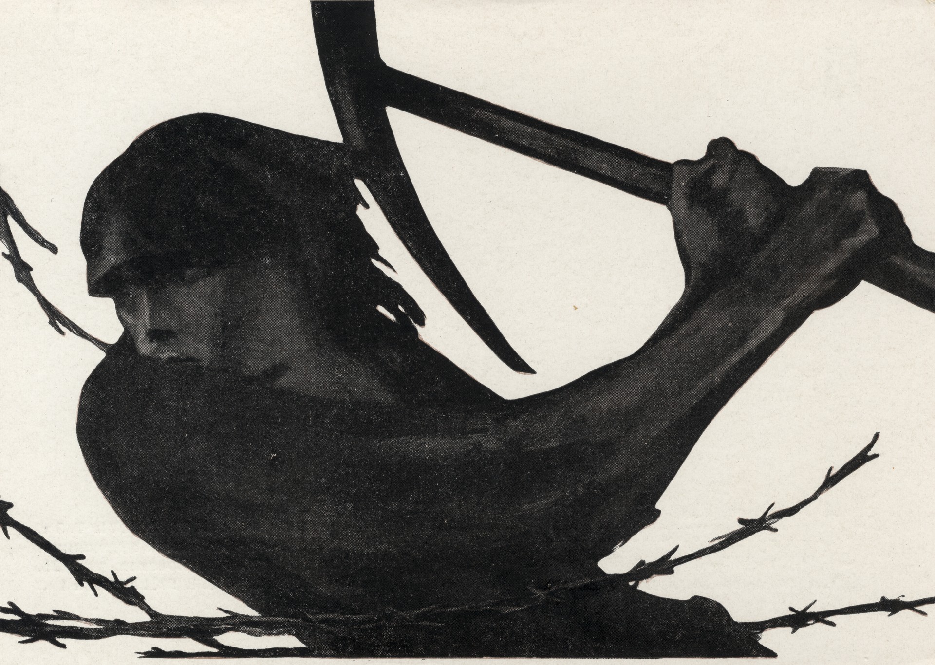 За колючей проволокой