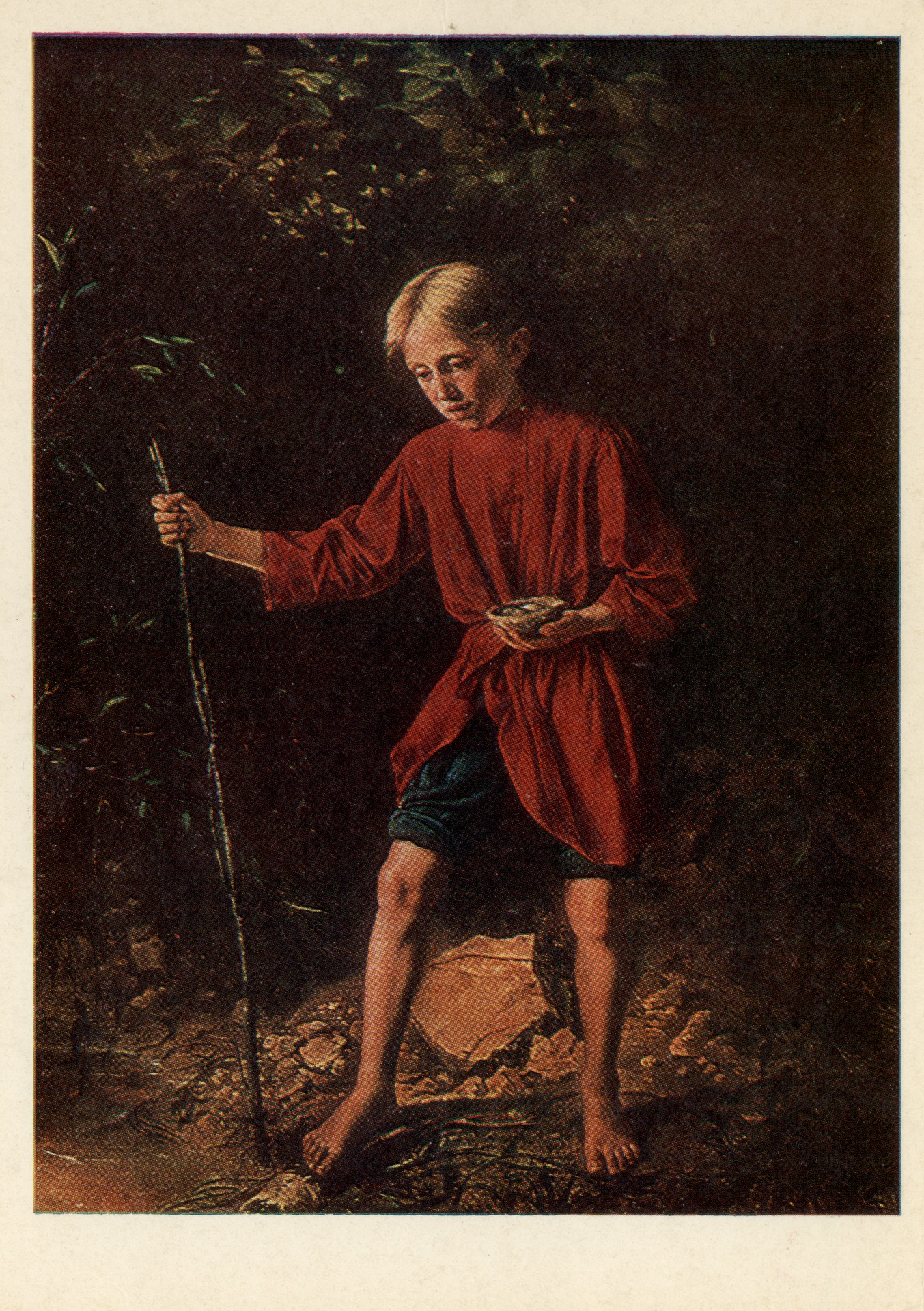 Мальчик с птичьим гнездом