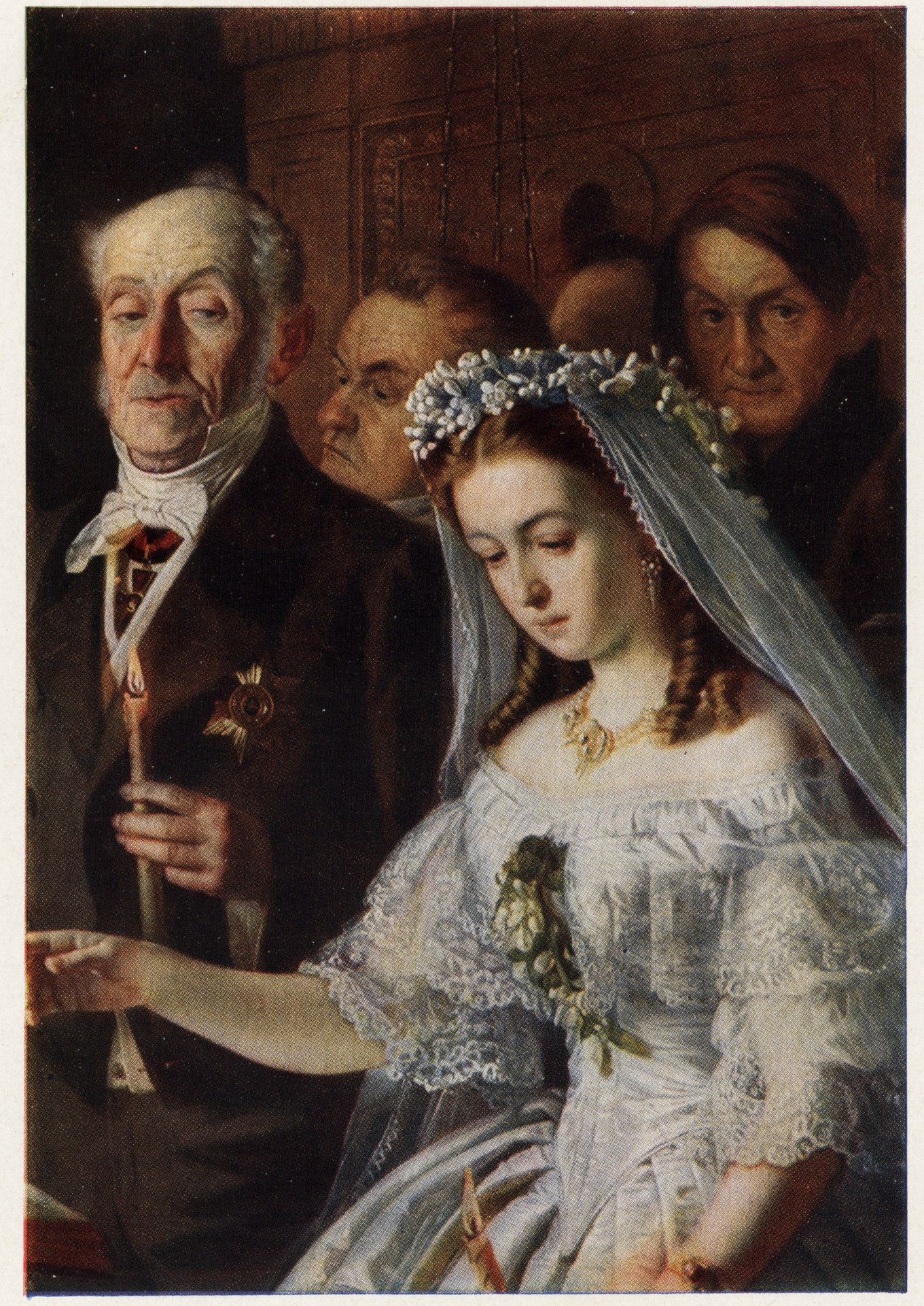 Неравный брак. Фрагмент картины