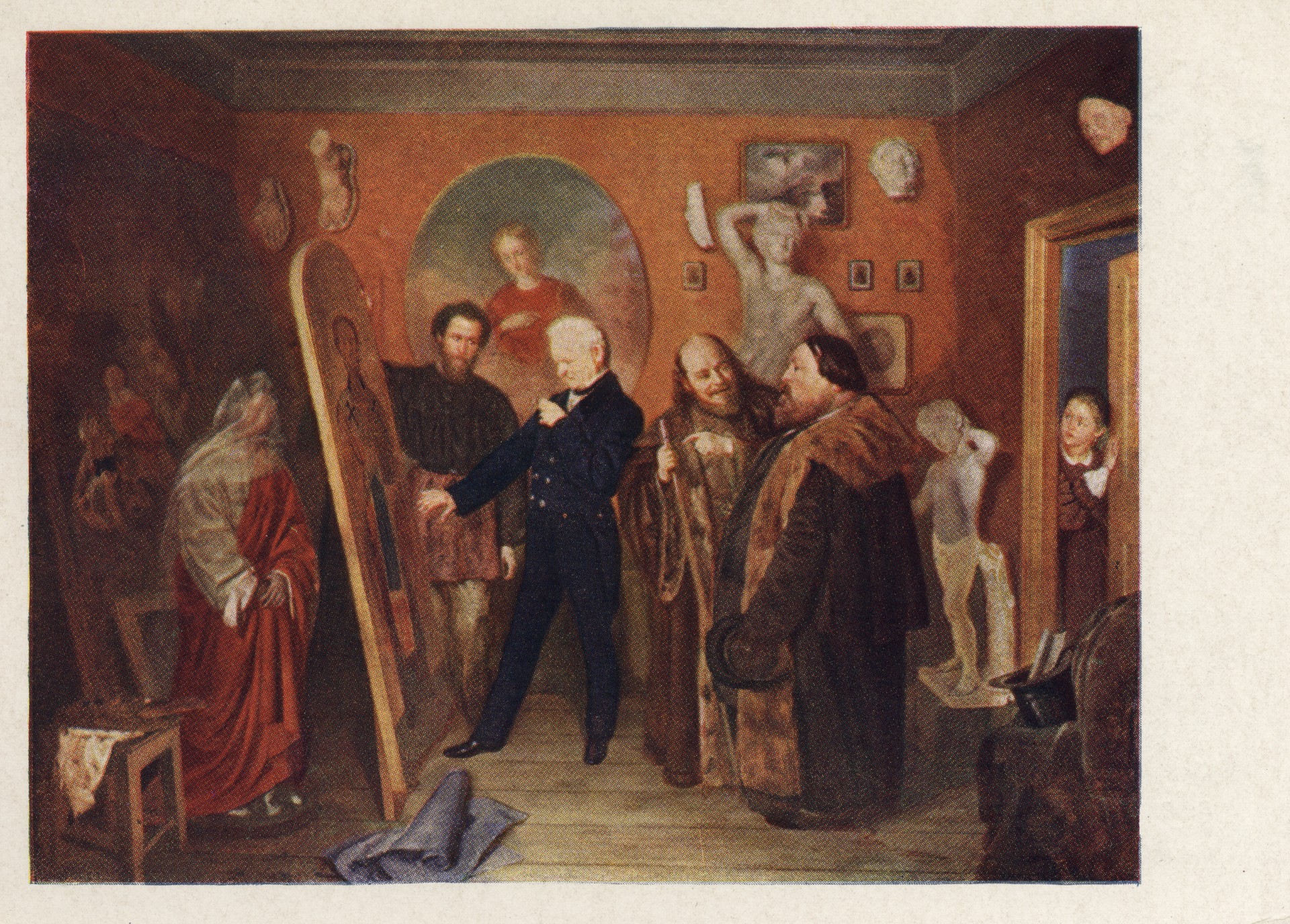 В мастерсокй художника