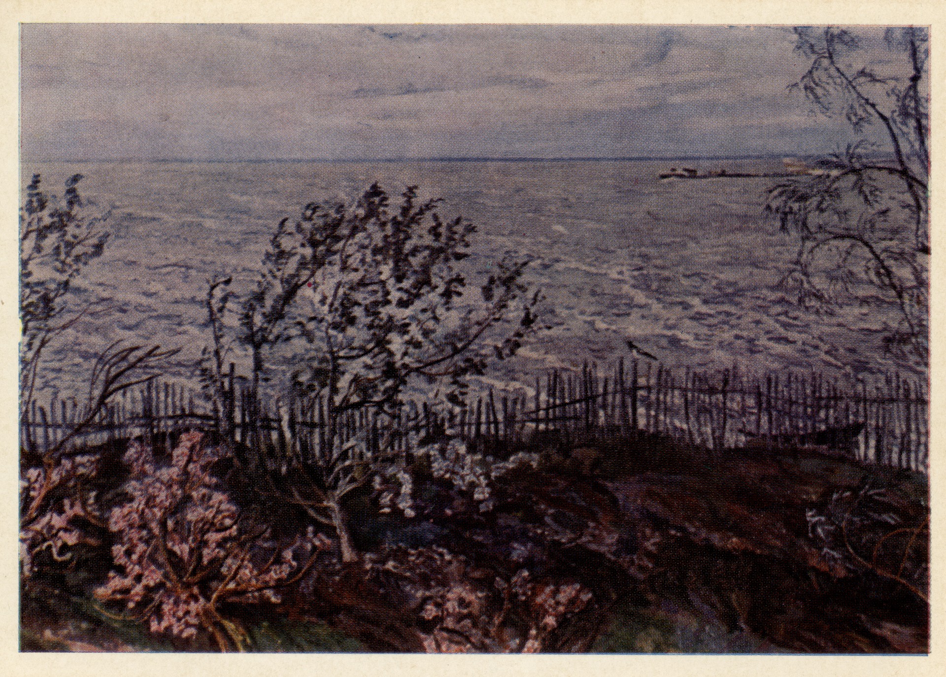 Весна. Апрель. Фрагмент