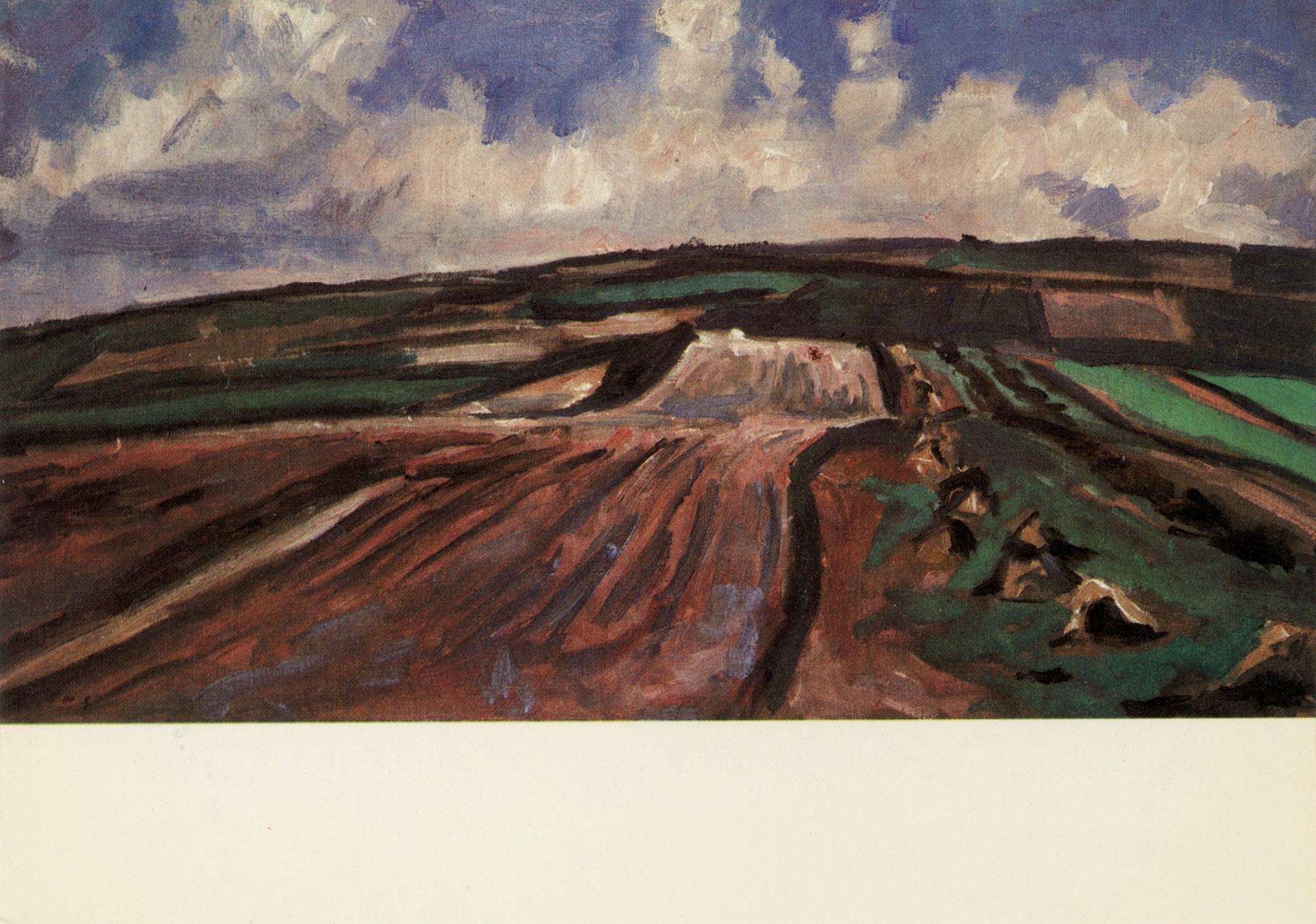 Весна в полях